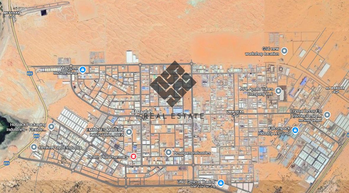 Multiple Lands for Sale in Umm Al Quwain Industrial Area