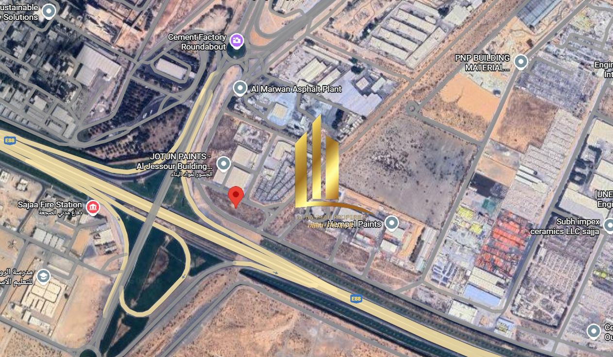 Prime Location Commercial & Industrial Plot For Sale in Al Saja’a Industrial Area