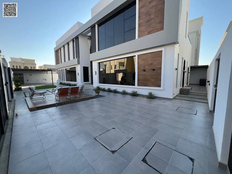 For Sale: Luxurious corner villa with a classic royal design – Al Zahia, Ajman. Exceptional freehold opportunity for all nationalities.