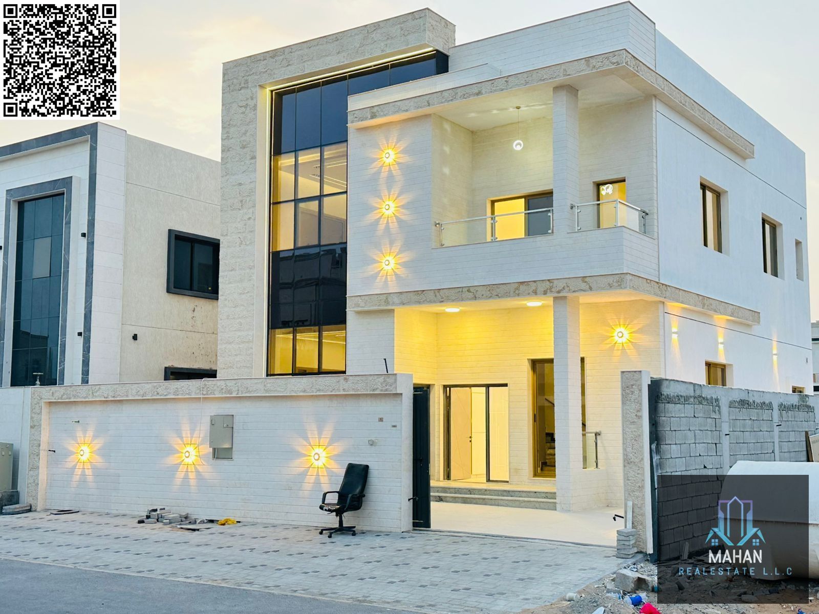 Own a luxurious, modern villa with personalized finishing in Al Zahia, Ajman. Freehold ownership for all nationalities, including registration and ownership fees.