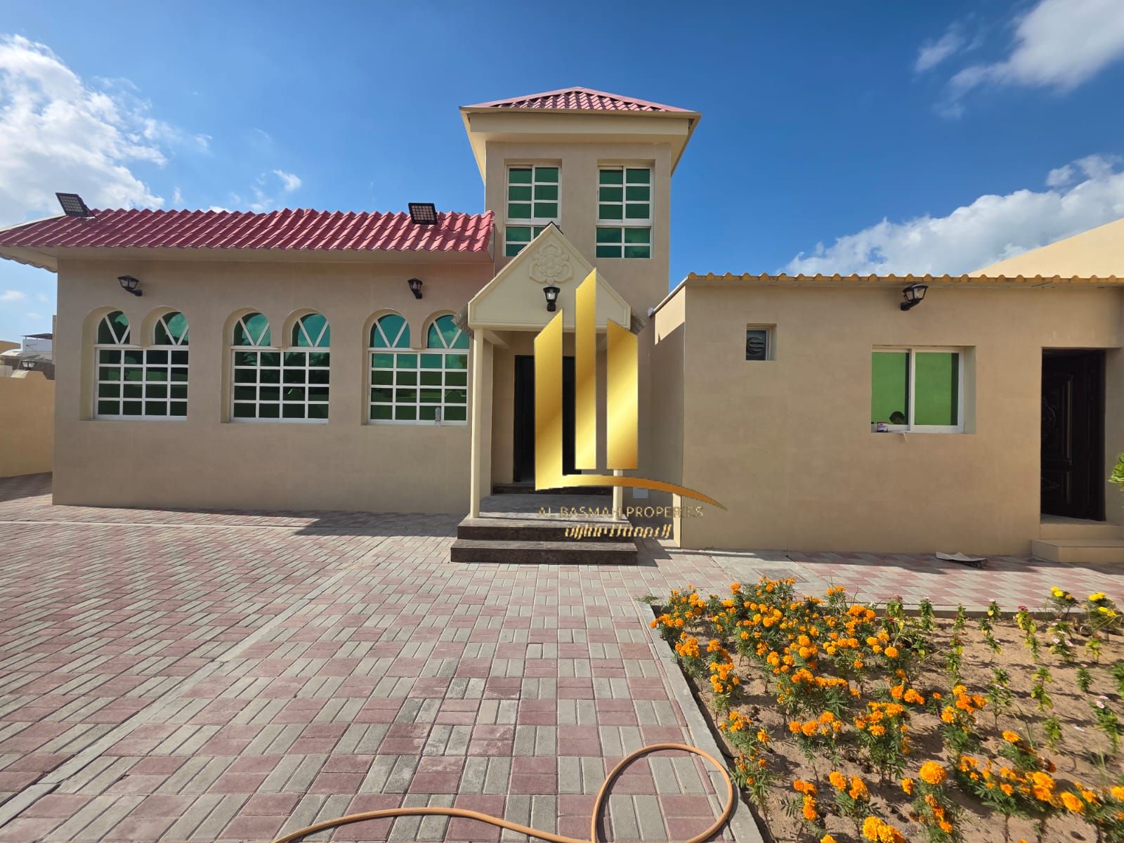 House for Sale – Al Qadisiyah, Sharjah_ Prime Location: Corner plot on a main road, near the main street, opposite Al Sharkaan area
