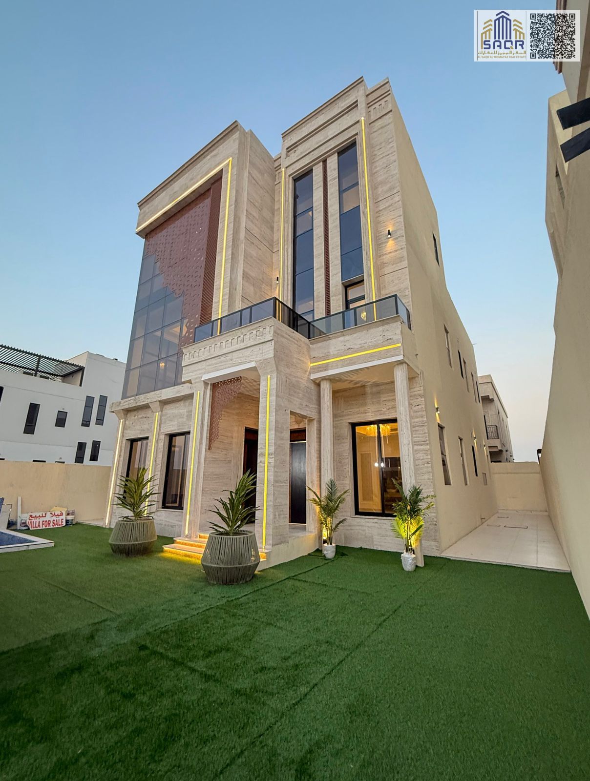 Own your dream villa and invest in style with a luxury villa in the heart of Al Alia, all fees included. "Seize the opportunity!"