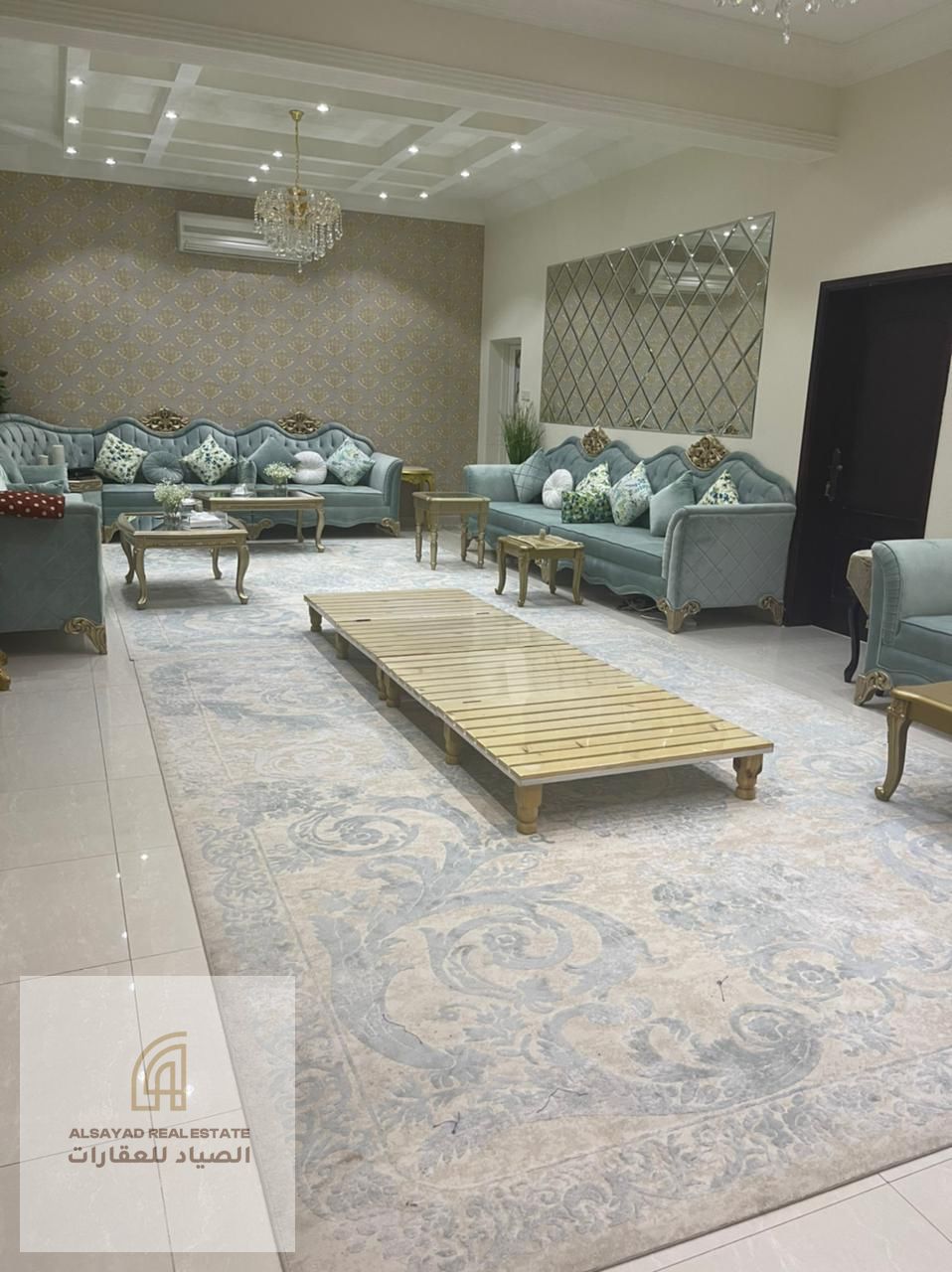 For sale a luxurious villa in the Sharqan area of the Emirate of Sharjah, ready for occupancy.