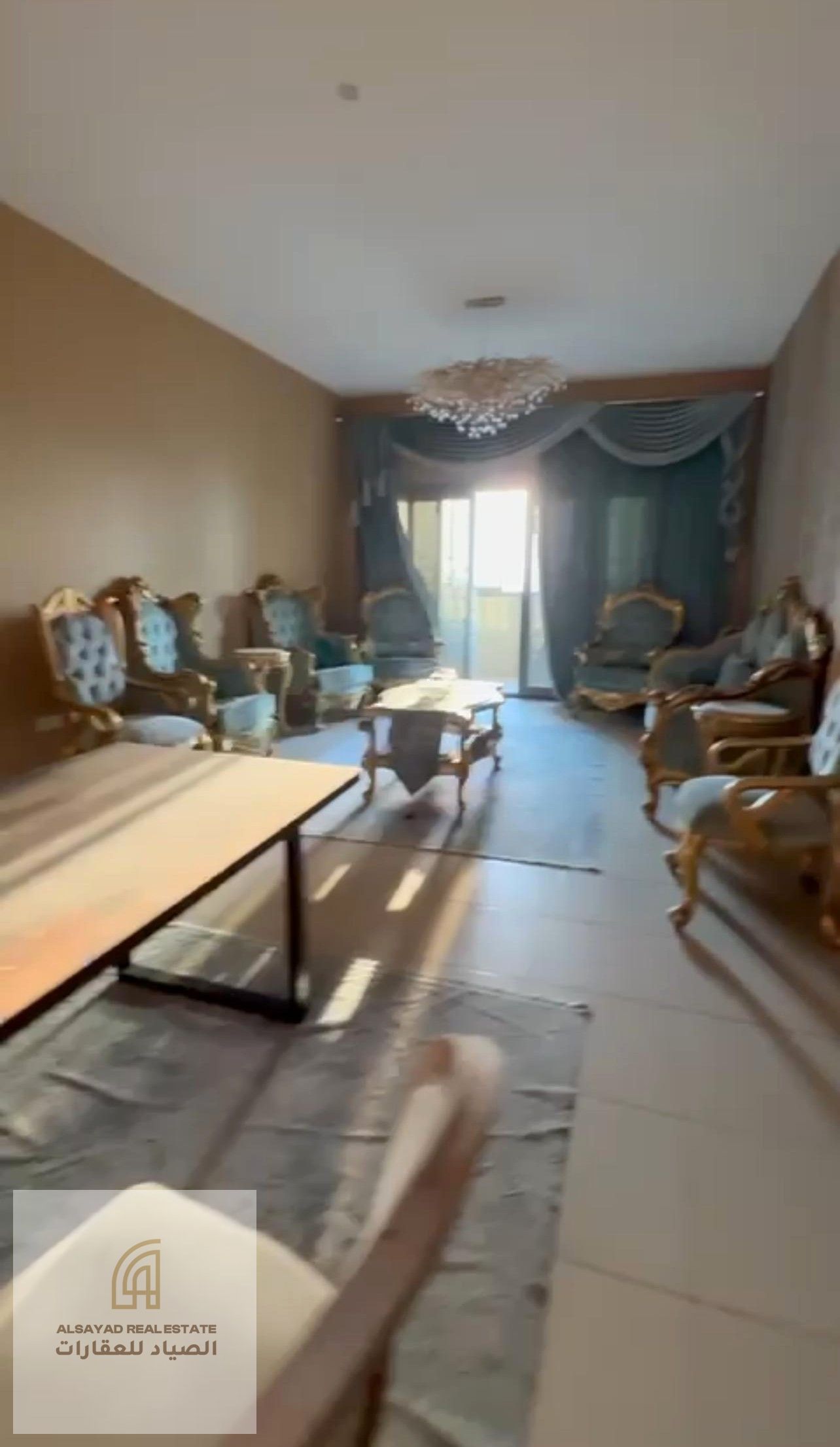 Residential apartment for sale in Al Taawun area, Sharjah – three bedrooms, a living room, and a parking space