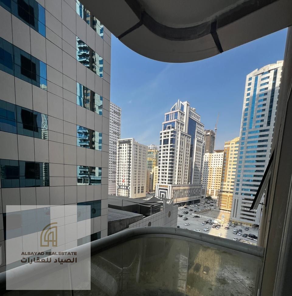 A family apartment with two bedrooms and a living room, featuring an elegant sea view in Al Khan.