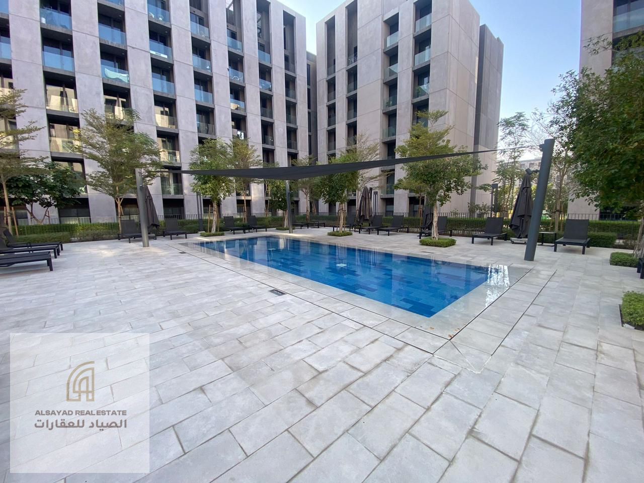 One-Bedroom Apartment with Living Room in Aljada