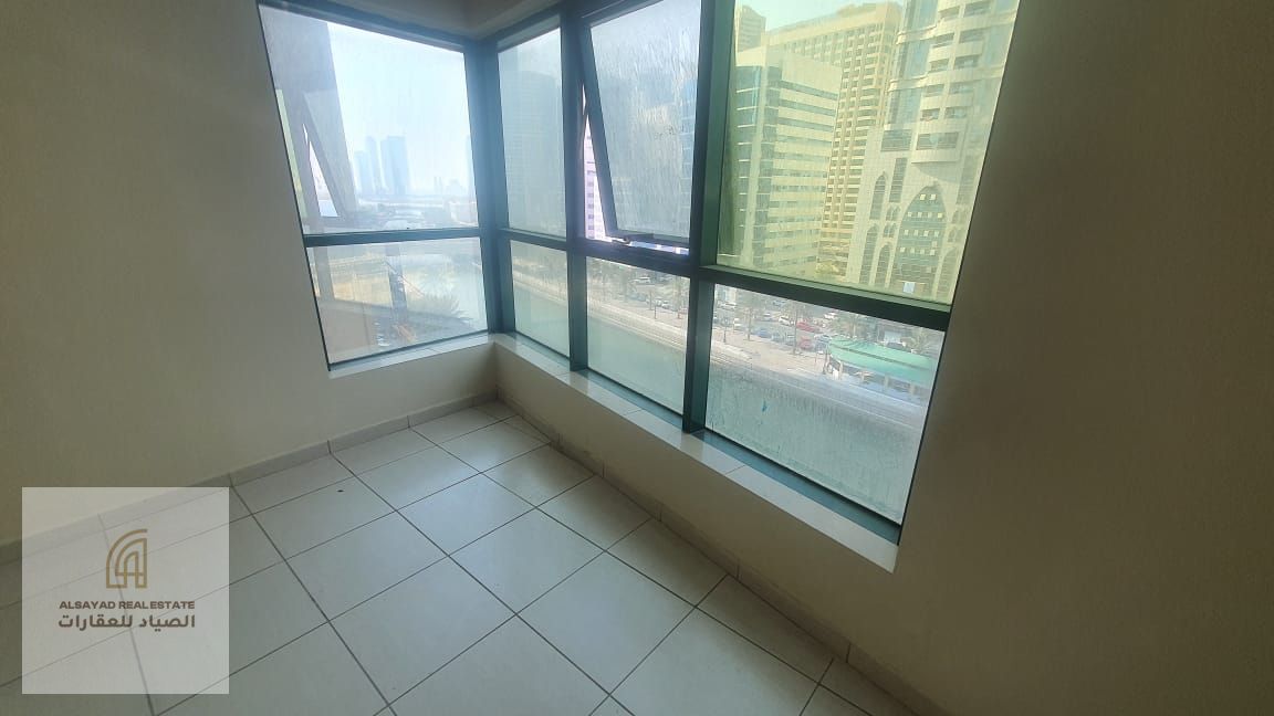 Available: Three-bedroom apartment with a living room.