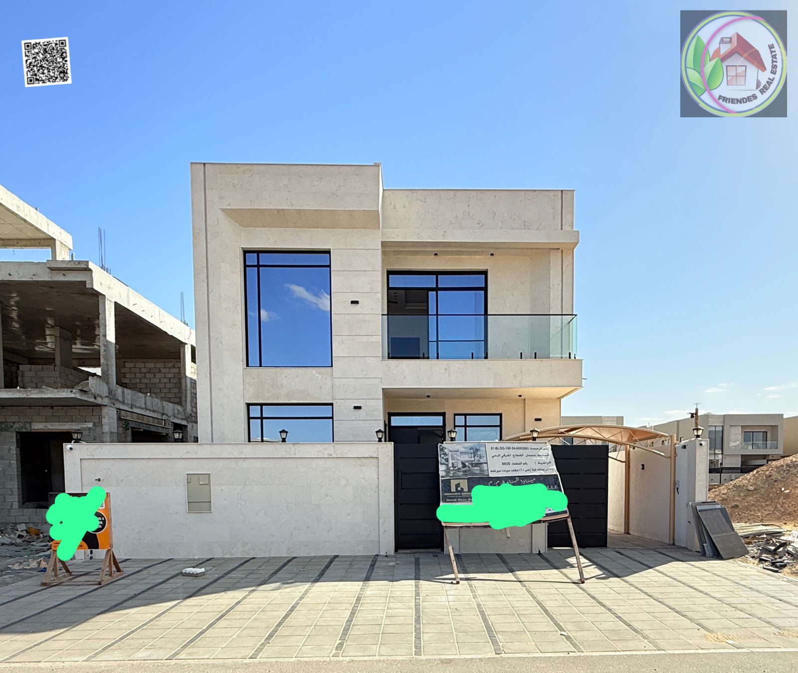 A distinctive two-story villa with an elegant design and exquisite finishes | Attractive price including registration and ownership fees, freehold own