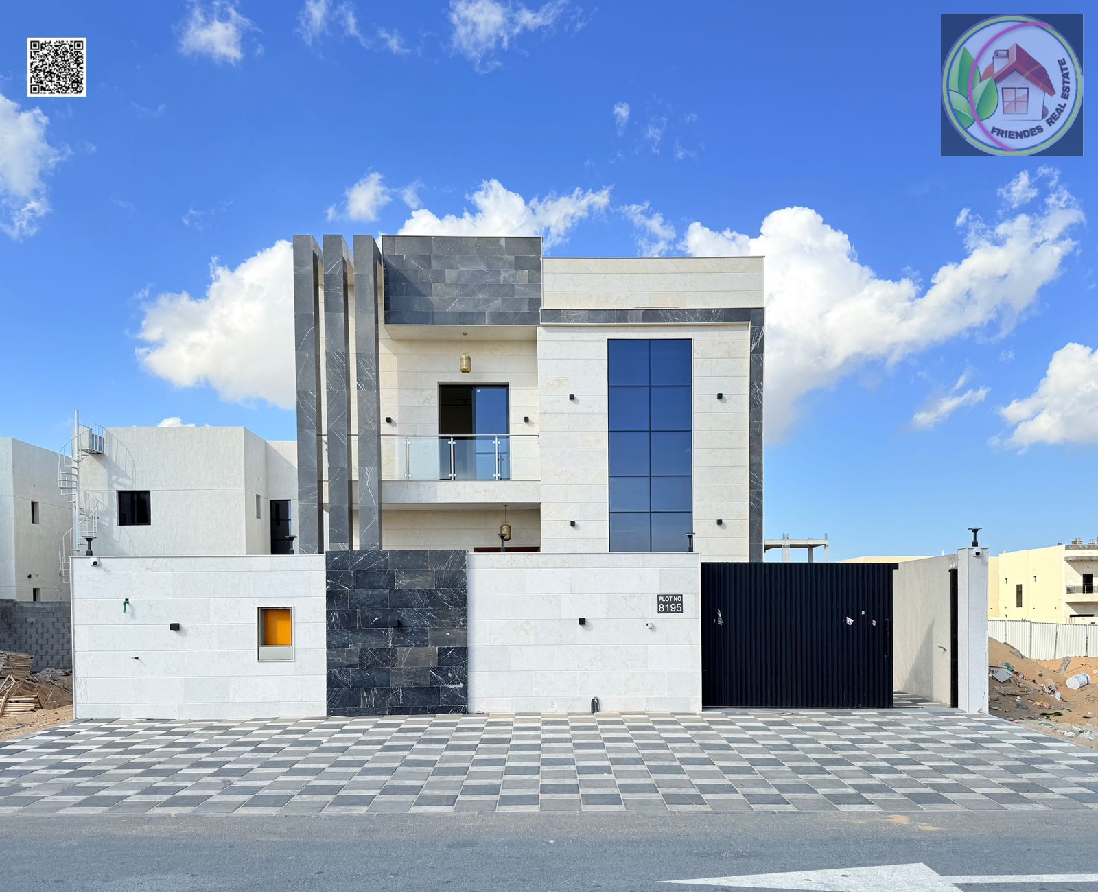 A distinctive two-story villa at an attractive price, including registration and ownership fees, in the heart of Al Zahia - Ajman - with wonderful fin