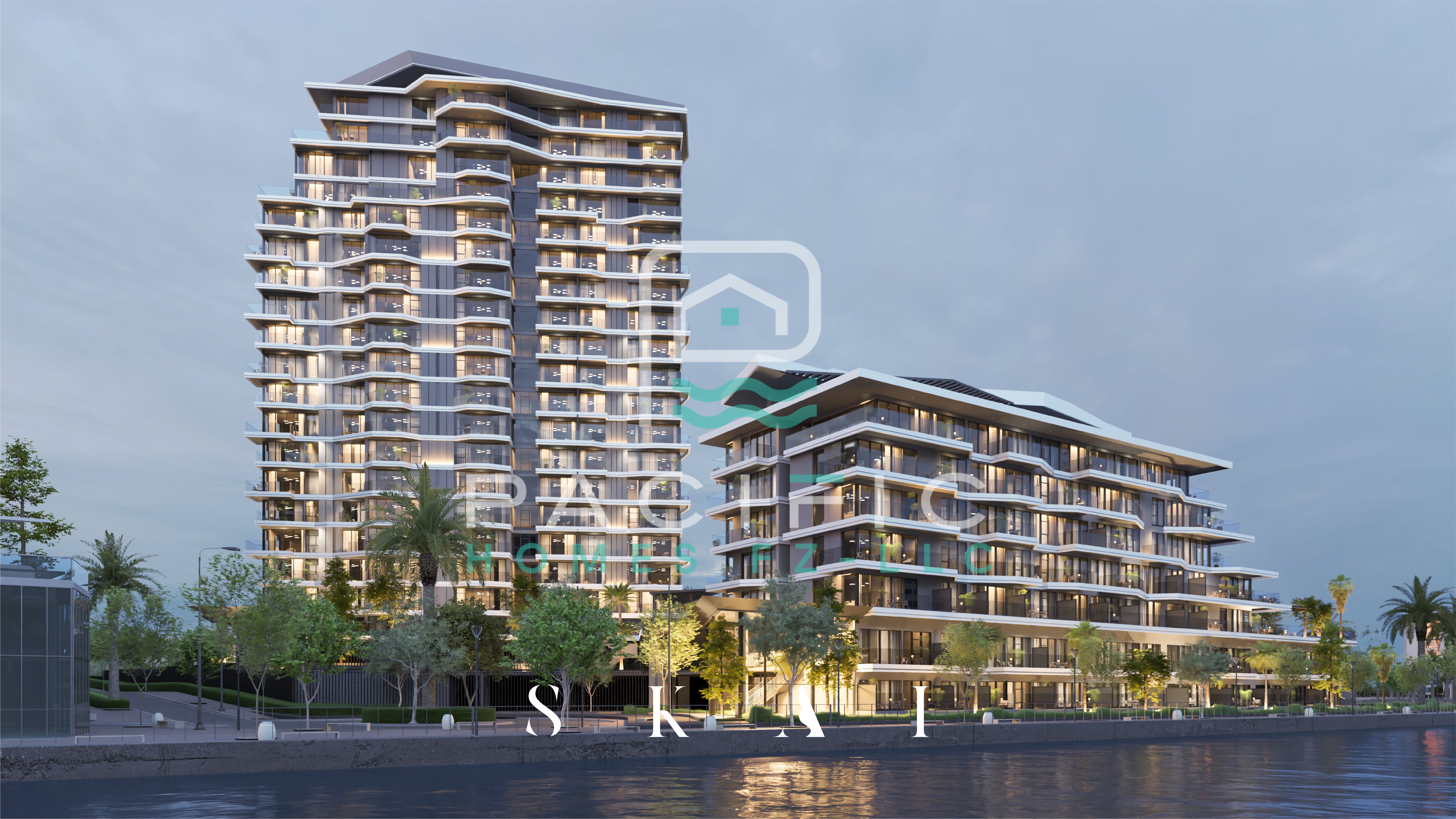 1BR Luxury Waterfront Apartments for Sale | SKAI, Mina Al Arab – RAK