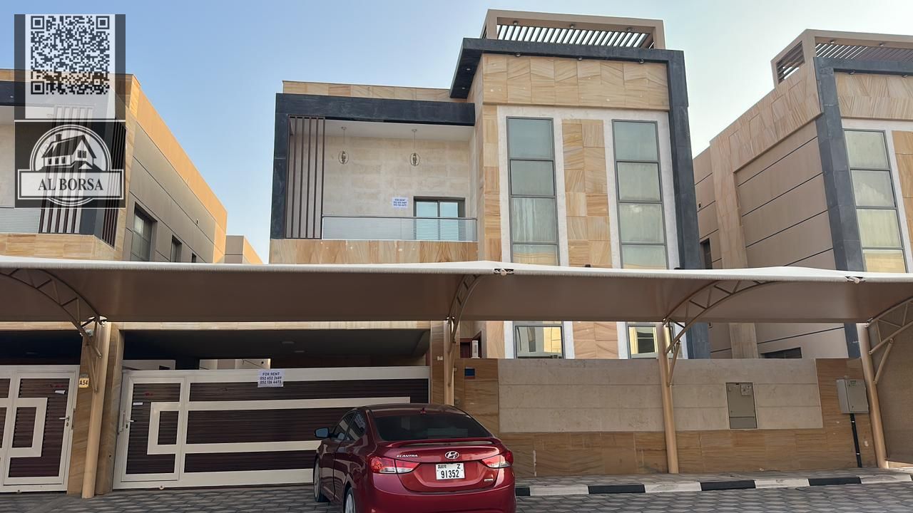Villa for rent – Al Yasmin | 4 master bedrooms | First occupancy | AED 110,000 per year