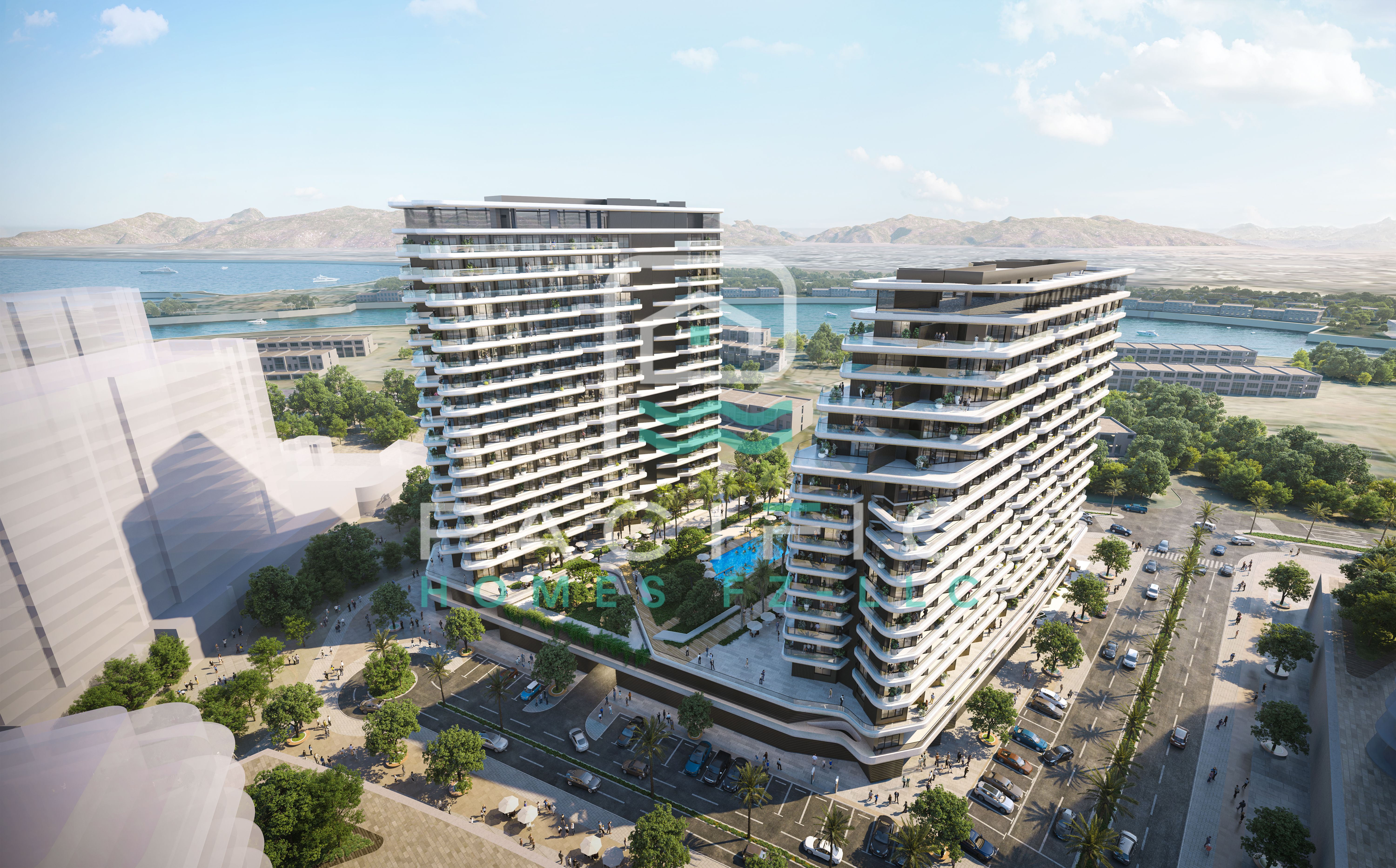 Elegant 1BR Waterfront Apartments for Sale | Bayviews, Mina Al Arab – RA