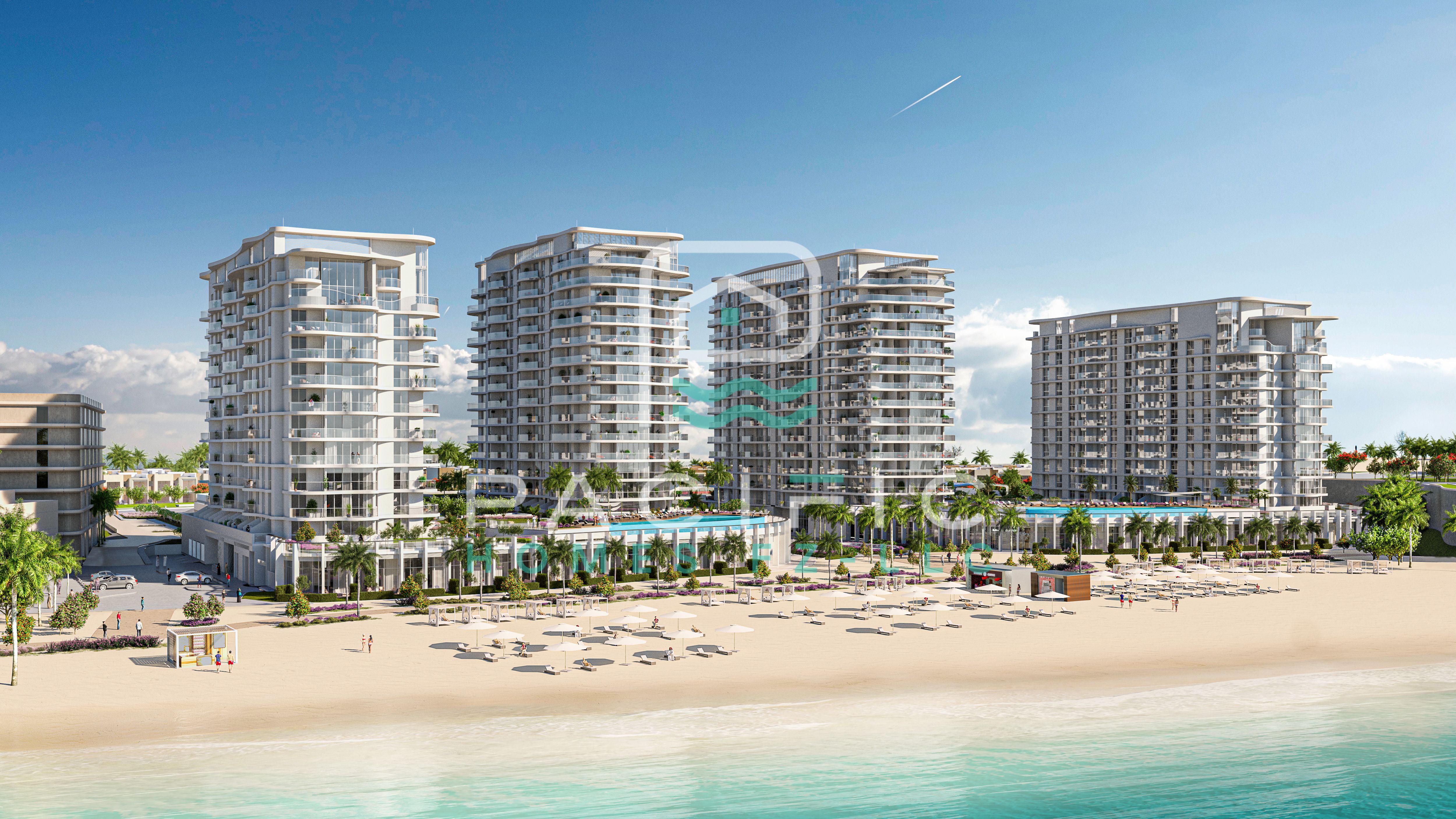 Studio Private Beach Living | High ROI | Beach House Mina Al Arab