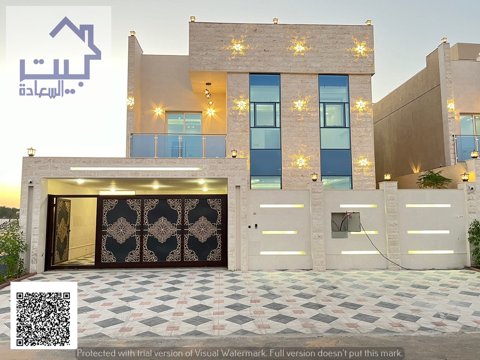Luxury 5-Bedroom Villa + Roof for Rent in Al Helio 2, Ajman - AED 130,000 per year
