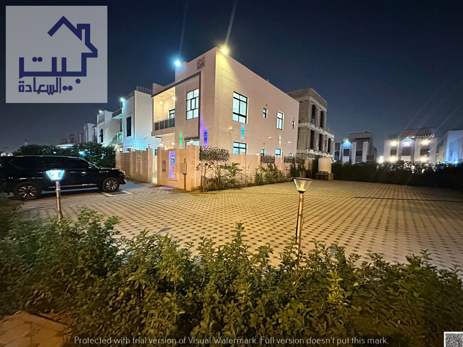 Villa for rent in Al Yasmin area, first occupancy, with the latest modern finishes, spacious areas suitable for all families, prime location, close to