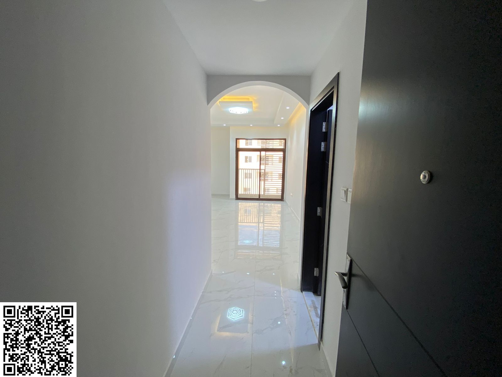 Two bedrooms and a living room, first occupancy in Al Muwaihat 3, three bathrooms, next to Ajman Academy and near Mohammed Bin Zayed exit