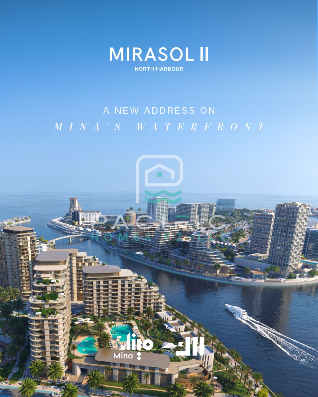 STUDIO FOR SALE IN Peaceful Coastal Living | Mirasol, Mina Al Arab/With easy instalments