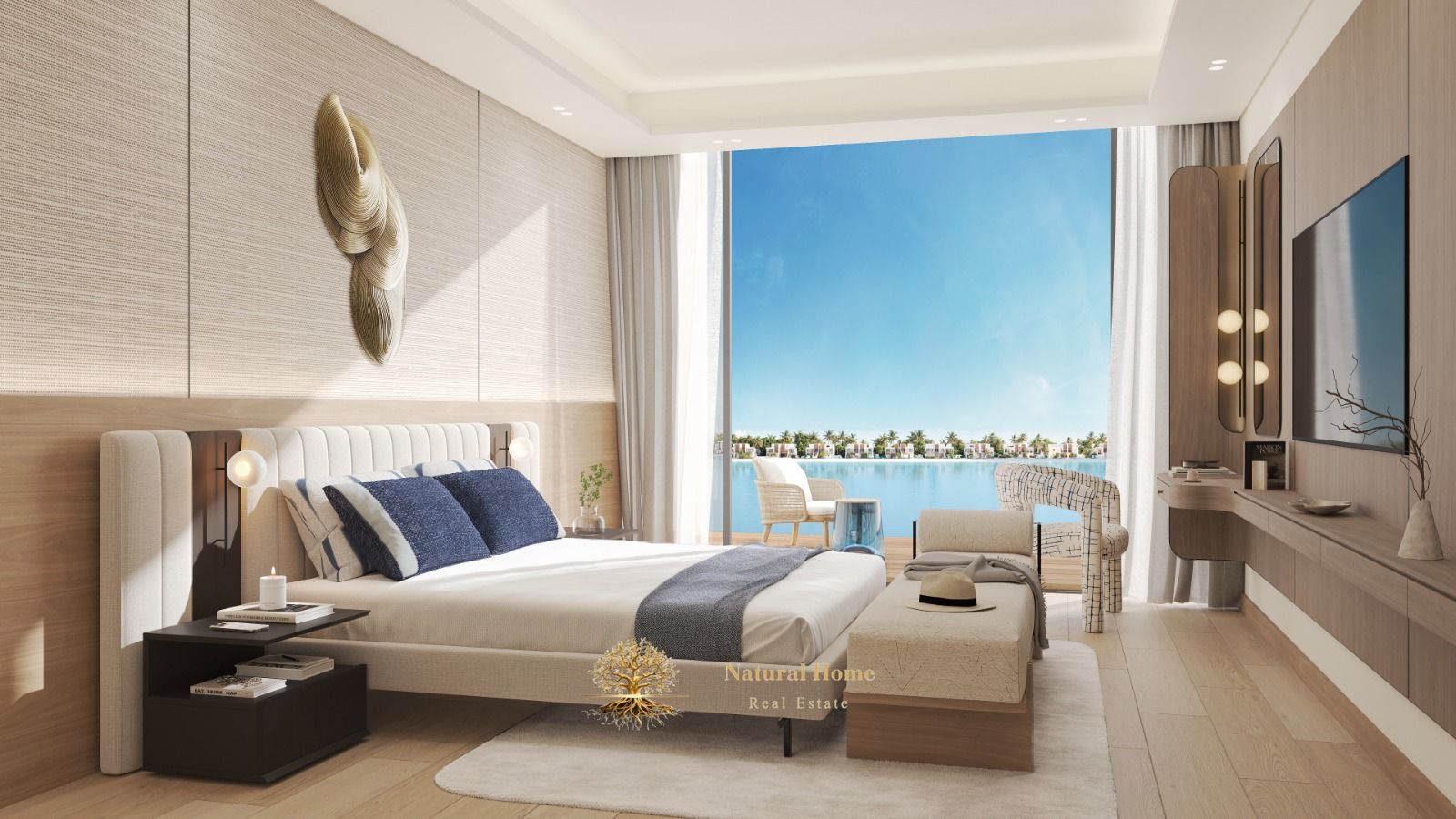 Waterfront Community Living: Elegant 1-Bedroom Freehold