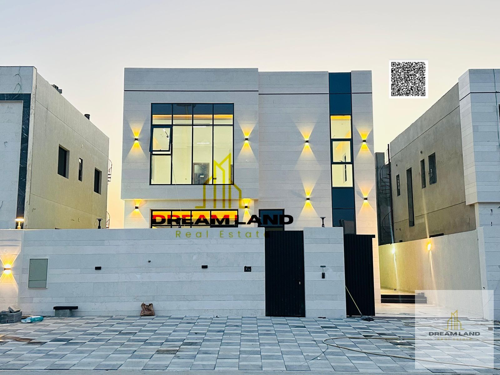 Including registration fees, Amazing villa 4 master bedrooms with built in wardrobes, located in a strategic location close to the most important serv