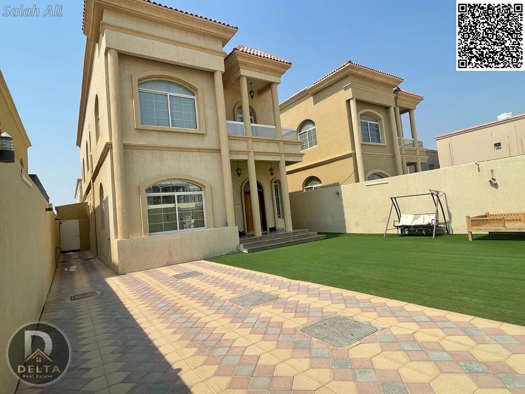 Villa in Al Rawda 1, Al Rawda, 5 rooms, 120,000 dirhams, prime location opposite a school and mosque.