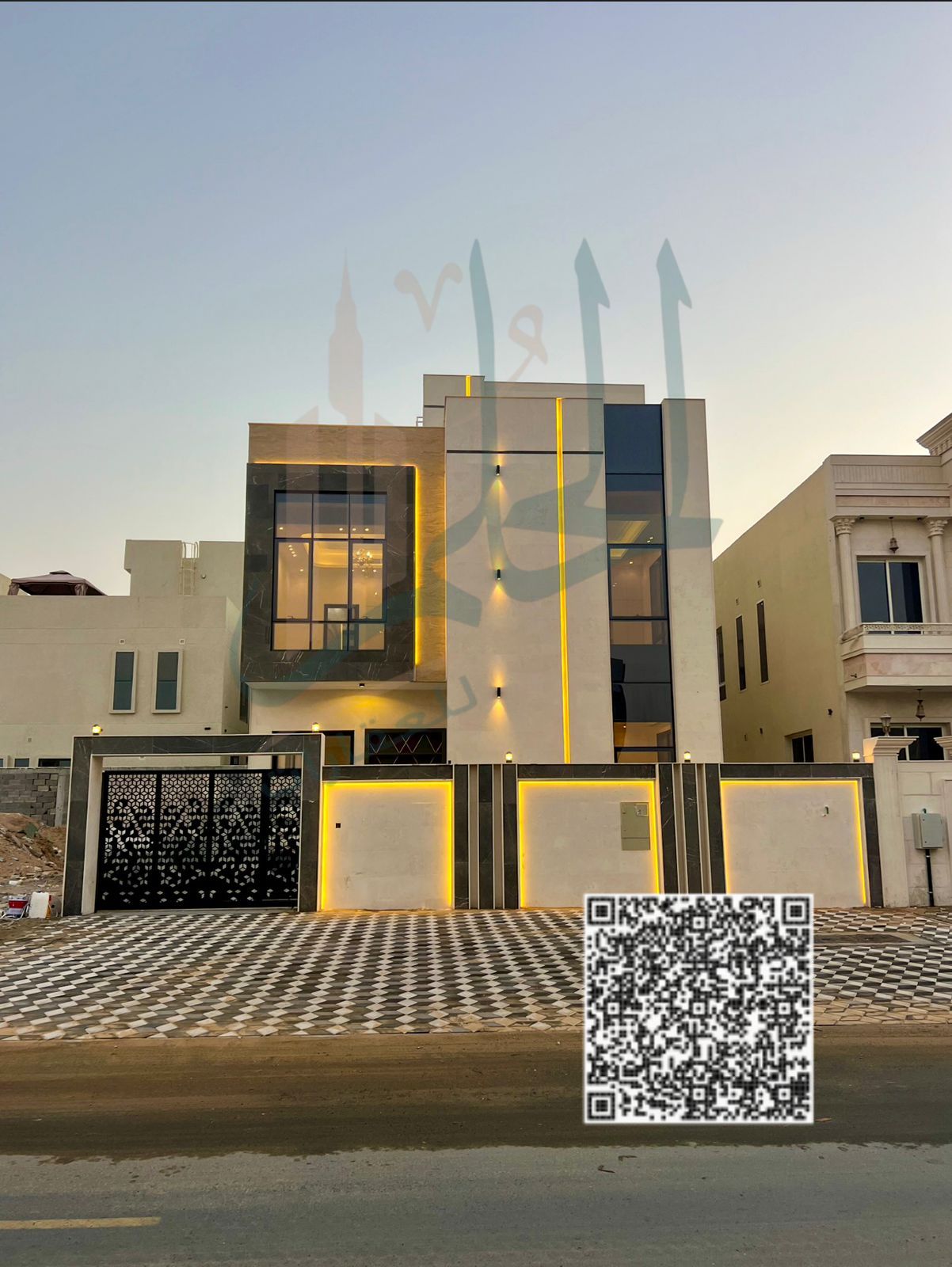 Modern Stone-Faced Villa for Sale in Al Helio 2 – Facing Al Yasmeen Park!