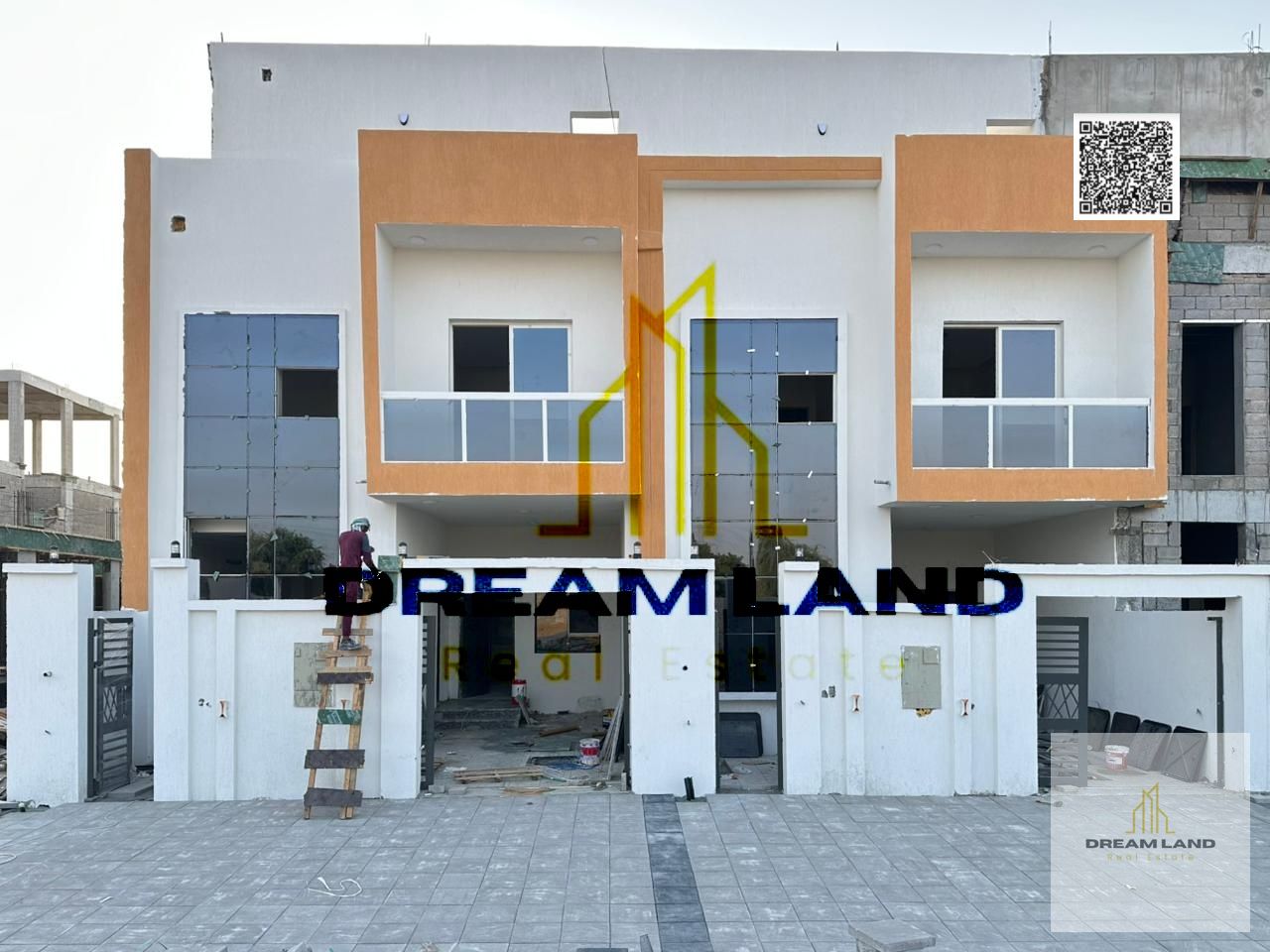 Including registration fees, Town house 4 master bedrooms with built in wardrobes and rooftop, located in a strategic location close to all services