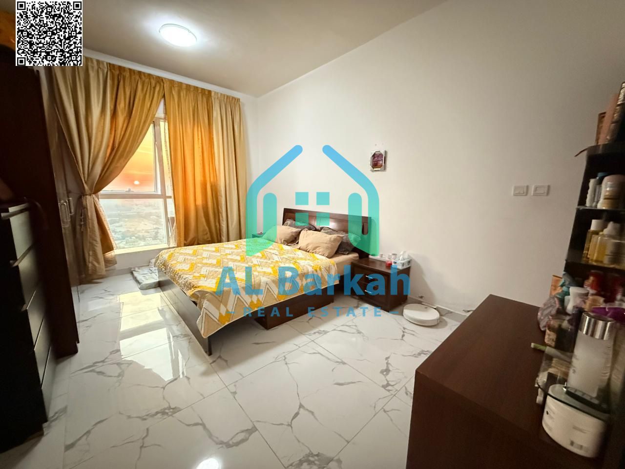 For Sale – 1 Bedroom & Living Room Apartment in Al Waha Tower, Ajman