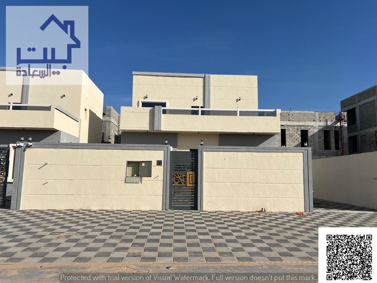 Your dream modern luxury villa in Al Zahia, Ajman. 2 floors + roof, 3 master bedrooms, fees included, near Sheikh Mohammed Bin Zayed Rd.