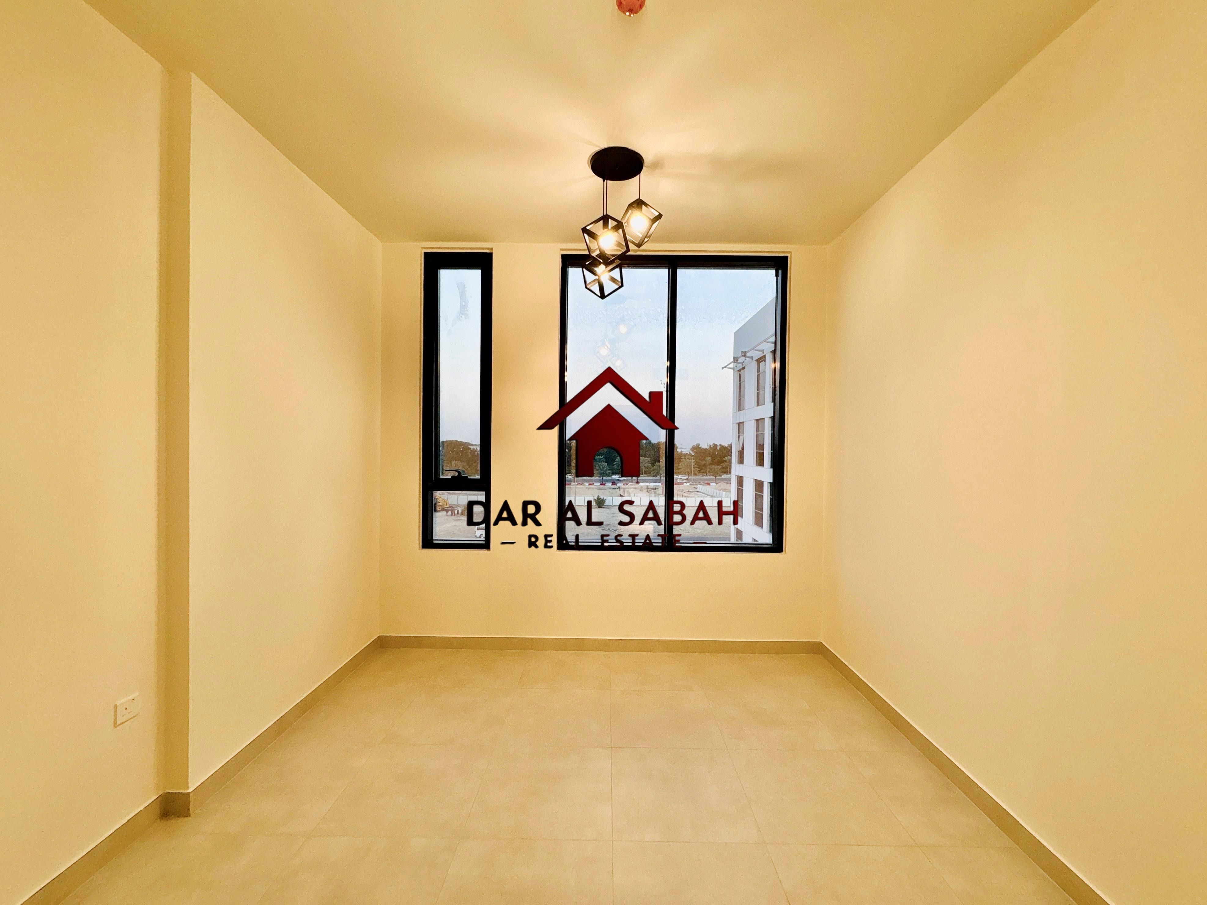 6 Cheques payment Spacious Balcony Brand New building Ready to move