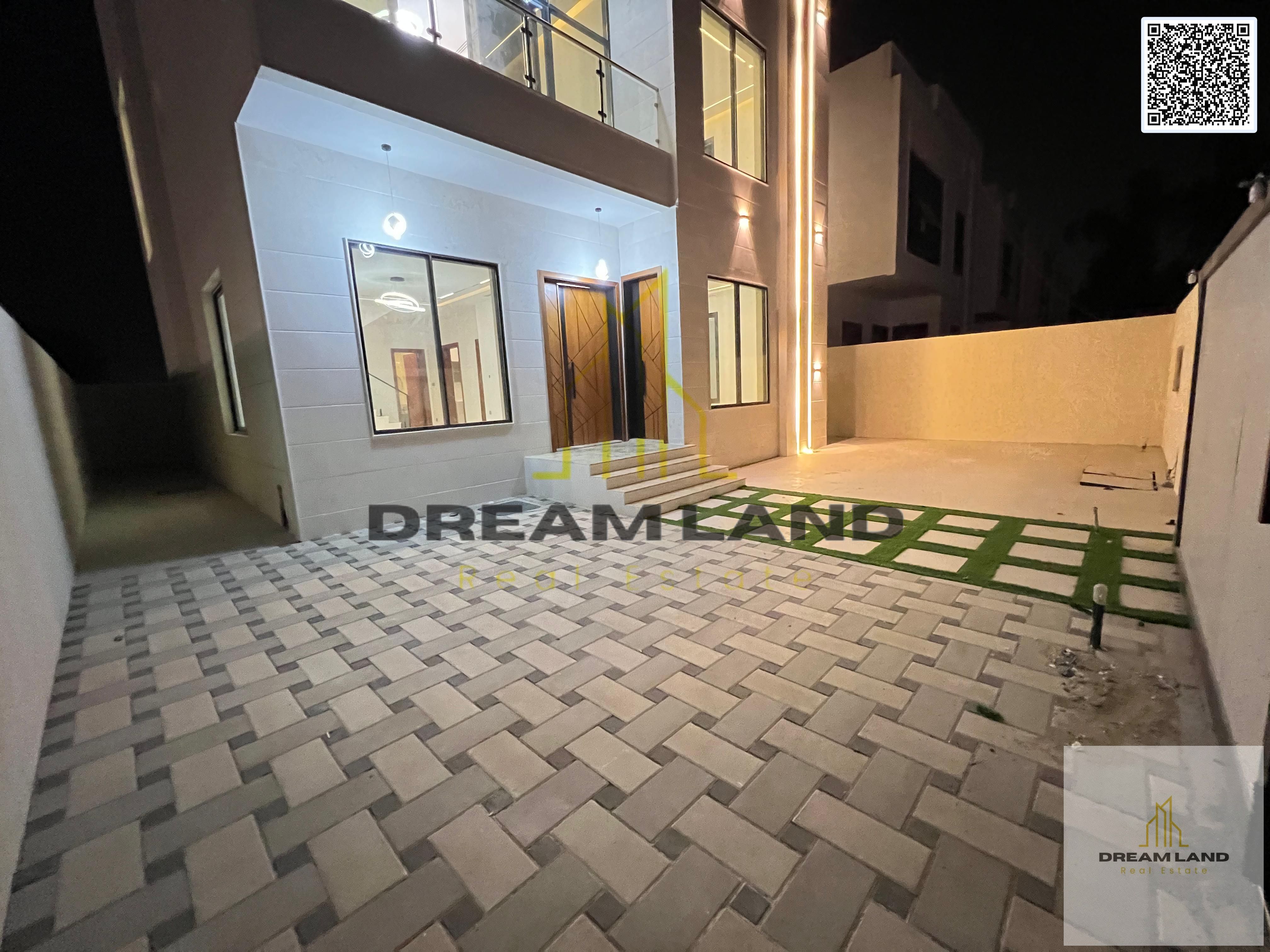 Villa at an affordable price, including registration fees, in one of Ajman's most prestigious areas. Freehold ownership for all nationalities.
