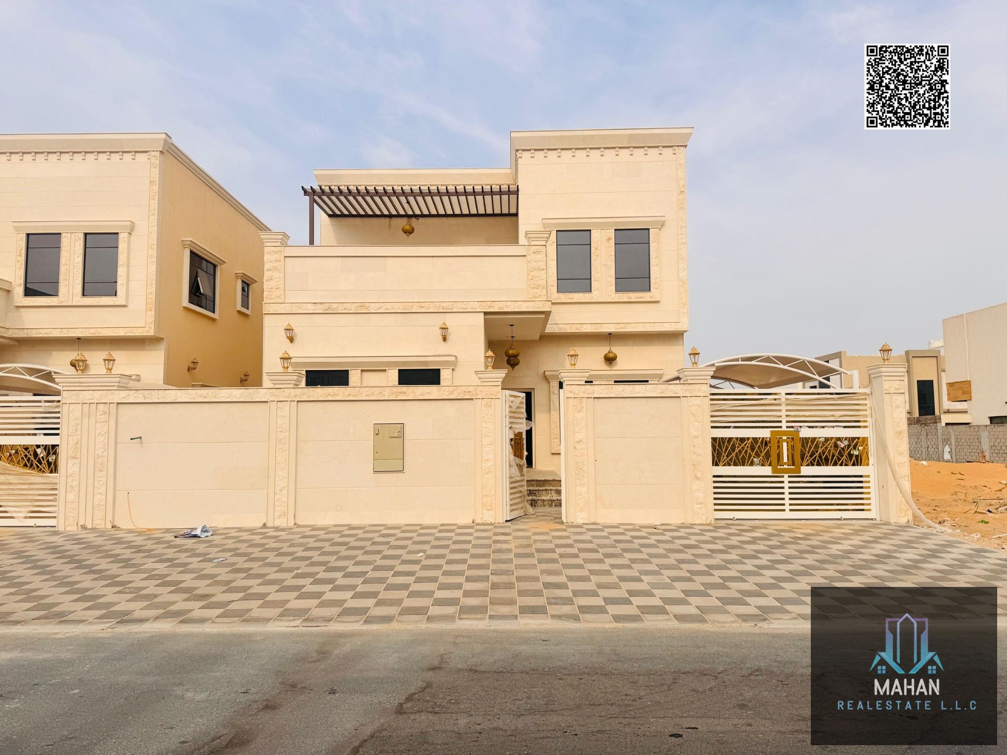 Located in the prestigious Al Helio 2 area in Ajman, this elegant villa offers a perfect blend of space, comfort, and prime location, making it an ideal choice for family living or investment.