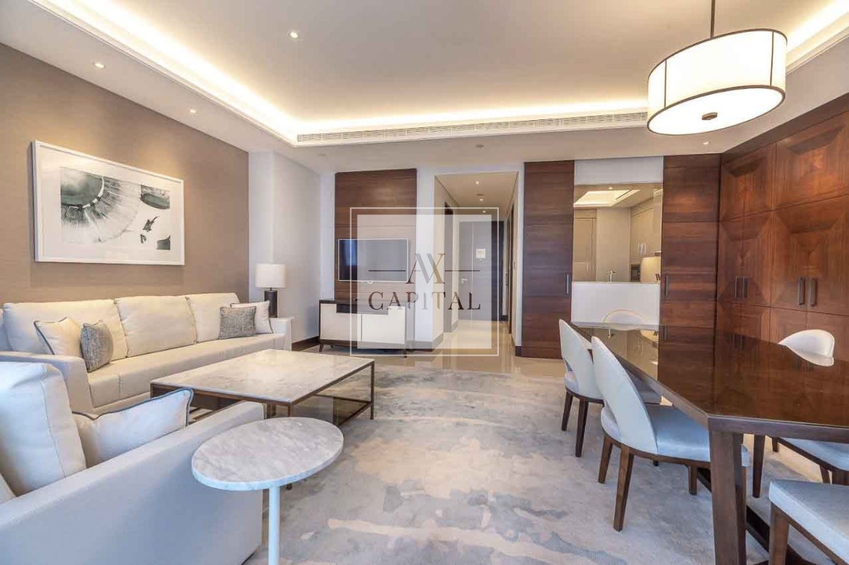 Burj and Fountain View | High Floor | Furnished
