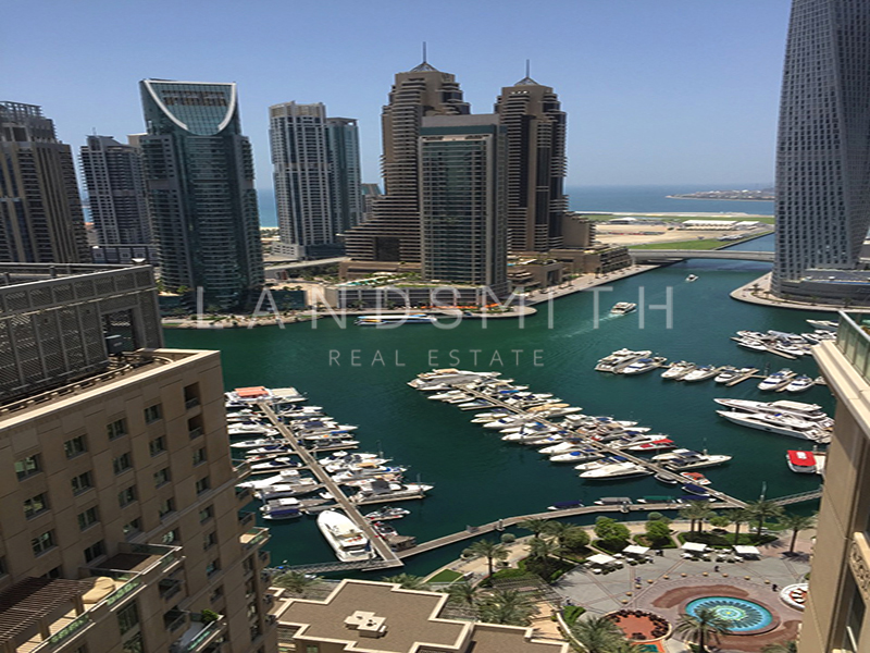 Nice Marina View 2BR on High Floor Apartment