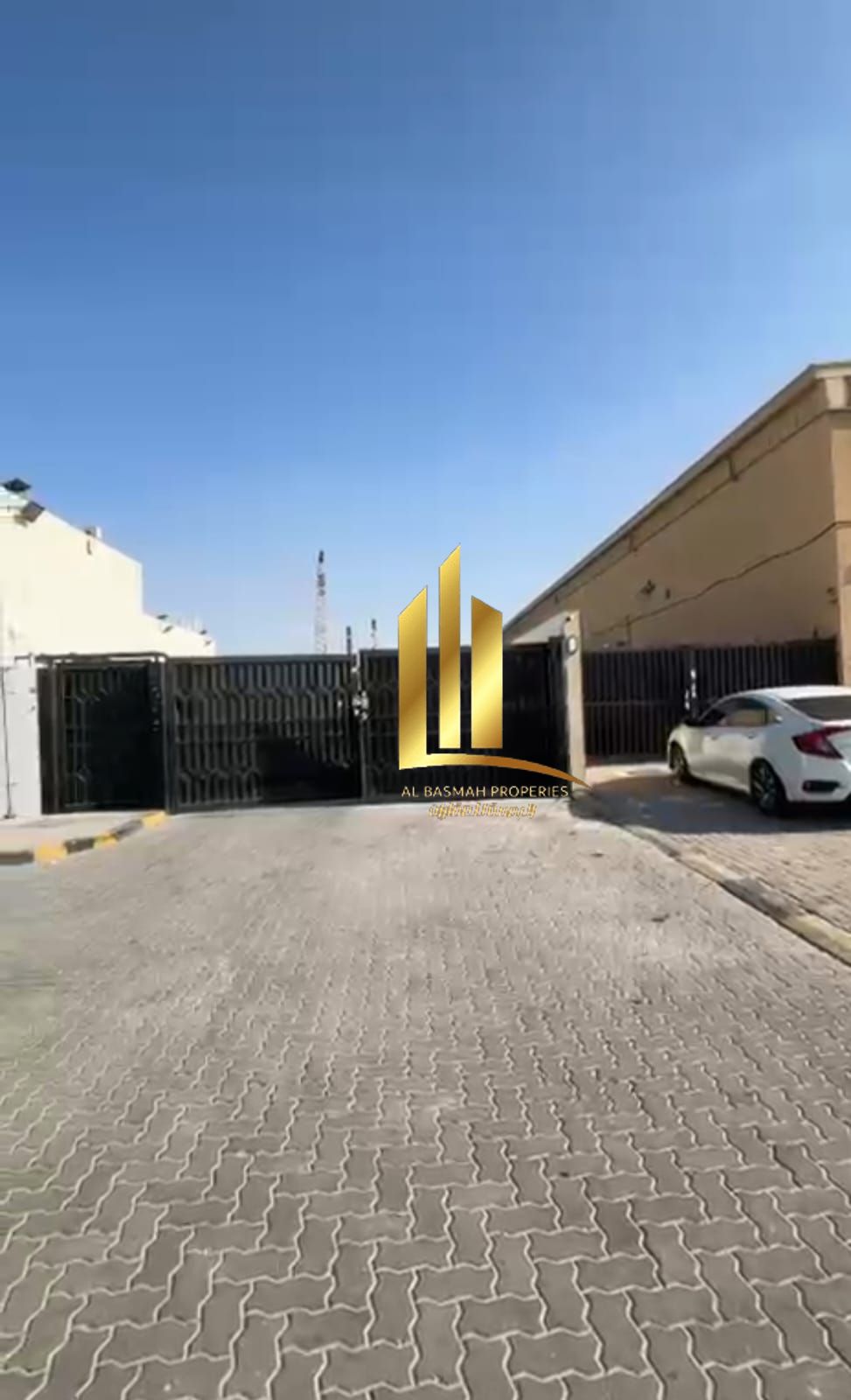 Commercial land for sale, fenced, in Al Sajaa Industrial Area, Sharjah