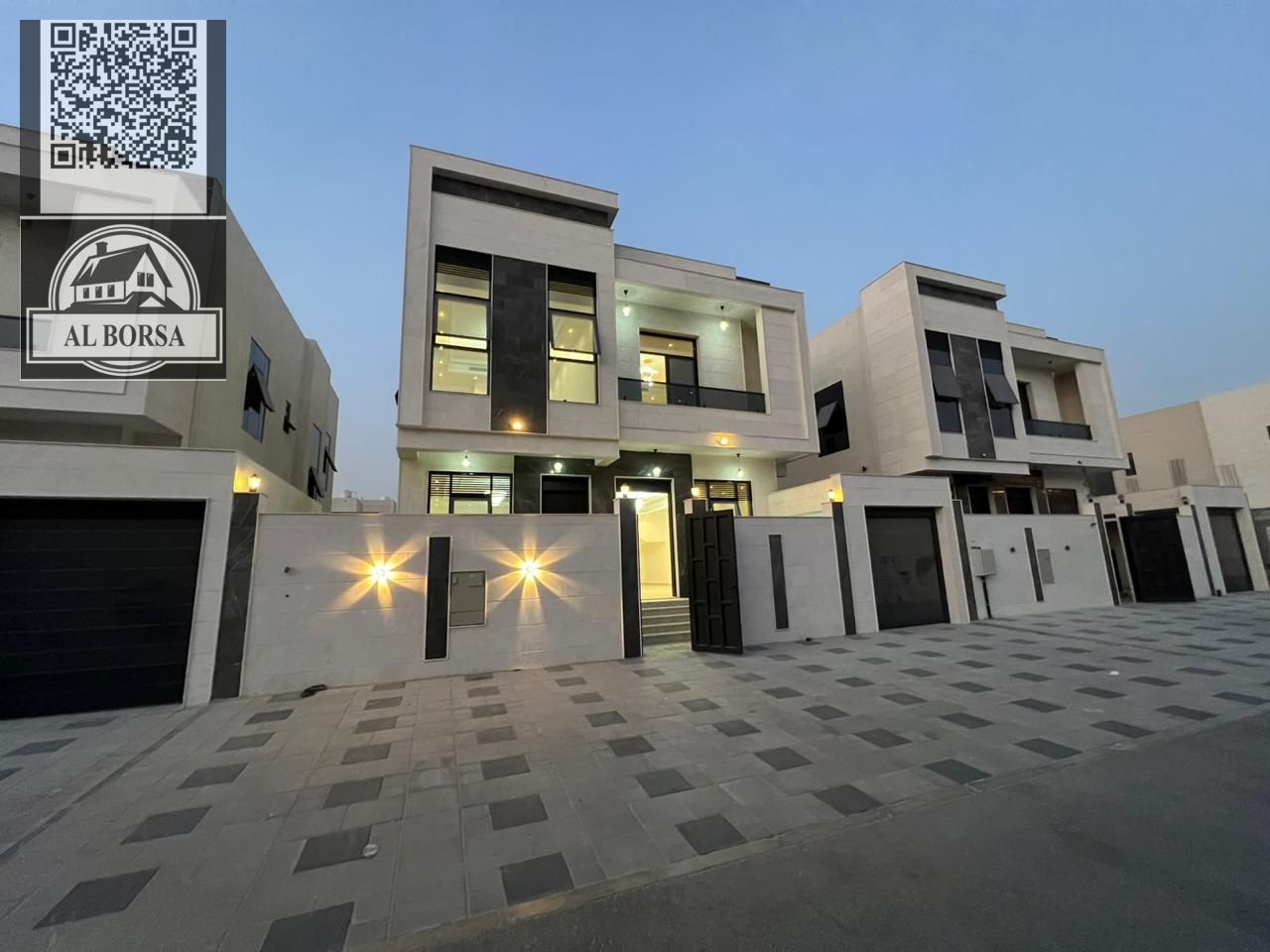 Villa for rent – Al Bahia | 5 master bedrooms + majlis + living room + maid's room | AED 120,000 per year
