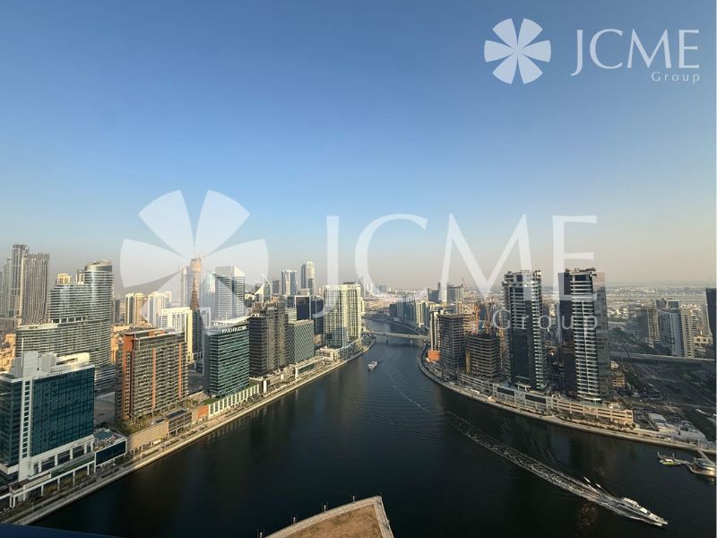 High floor | Canal view| Lage 1BR| Furnished| Nego