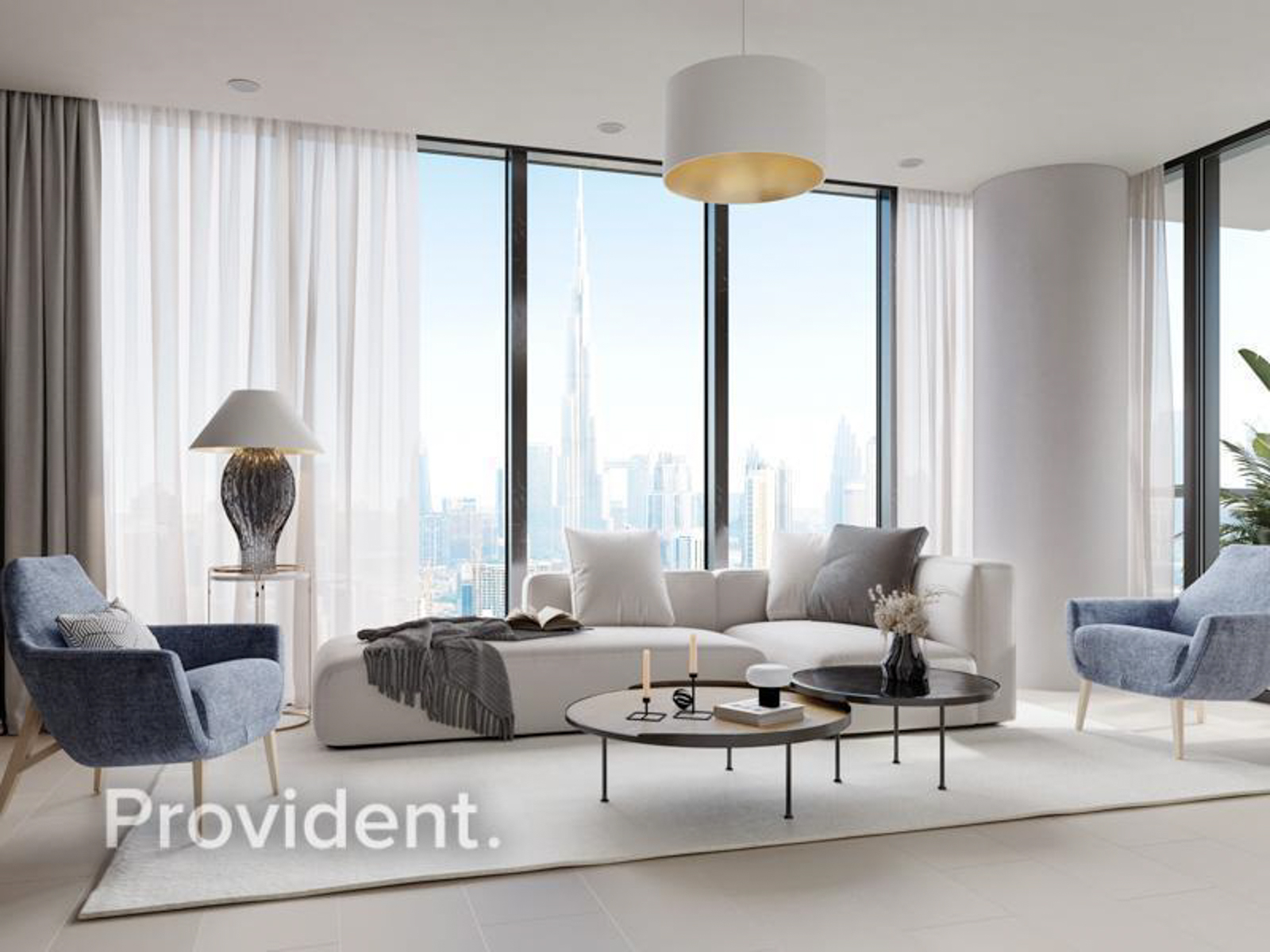 1BR + Study | Burj Khalifa View | Very High Floor