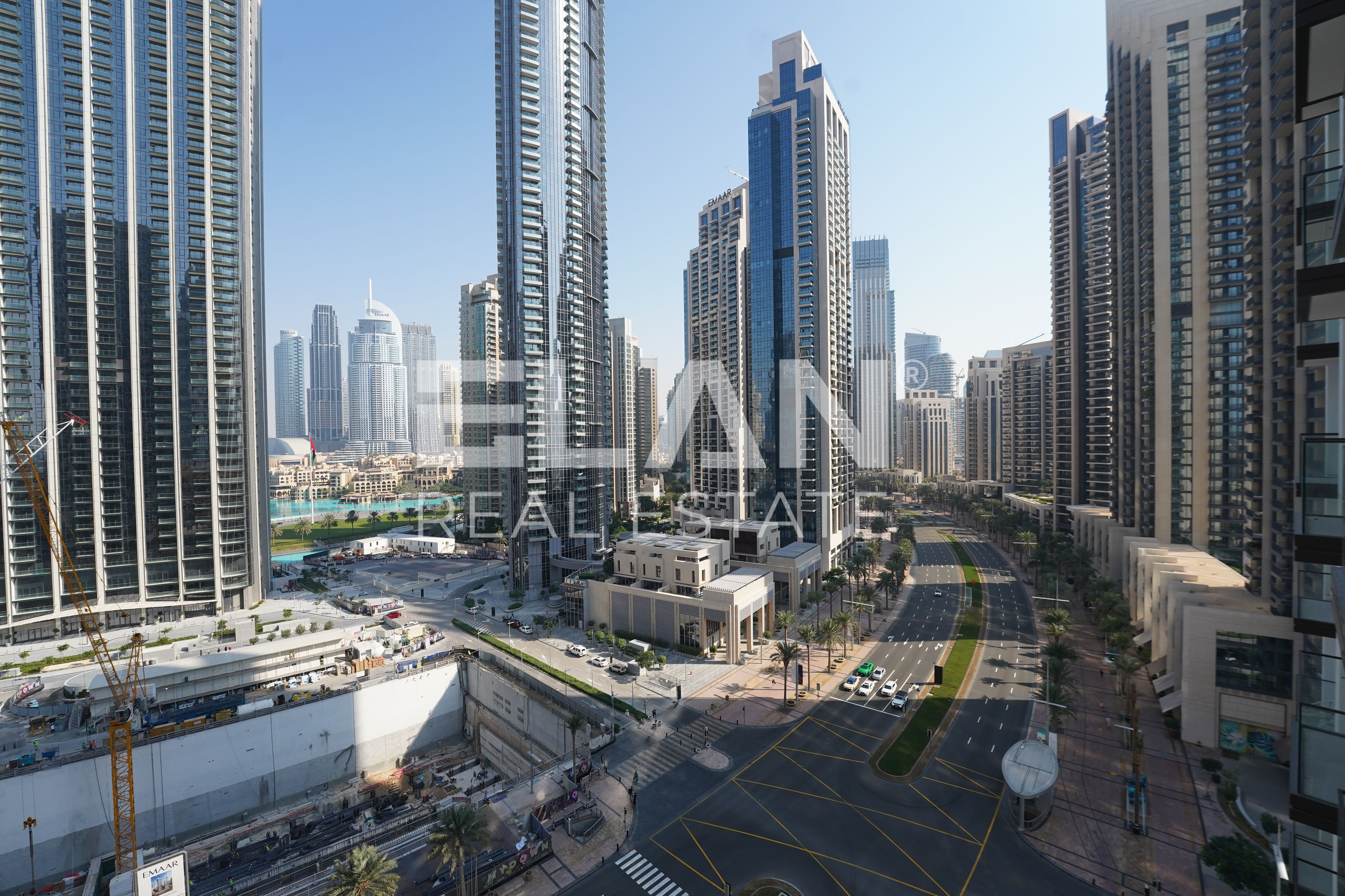 Boulevard View | Fully-Furnished | High floor
