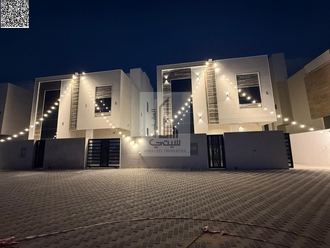 Villa for Sale in Al-Haliyo Area • 7 Master Bedrooms • Majlis with Bathroom • Living Room with Bathroom • Main Kitchen • Maid's Room • Large Set