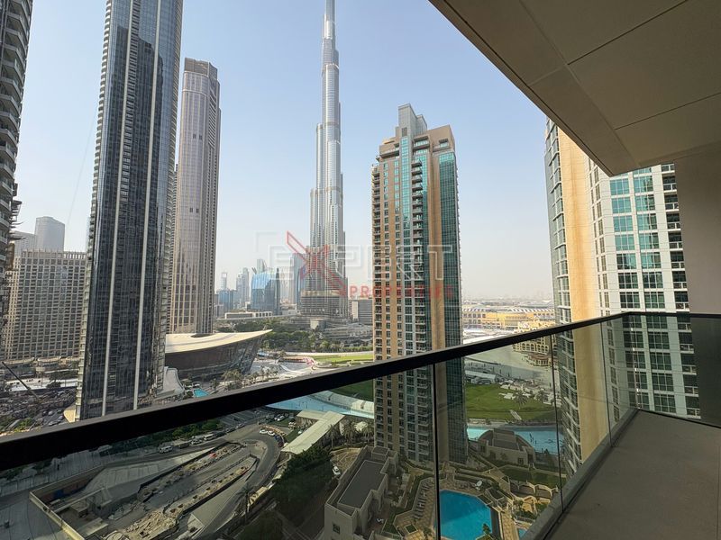 Luxury Furnished | Burj & Fountain View | Open-Plan Living