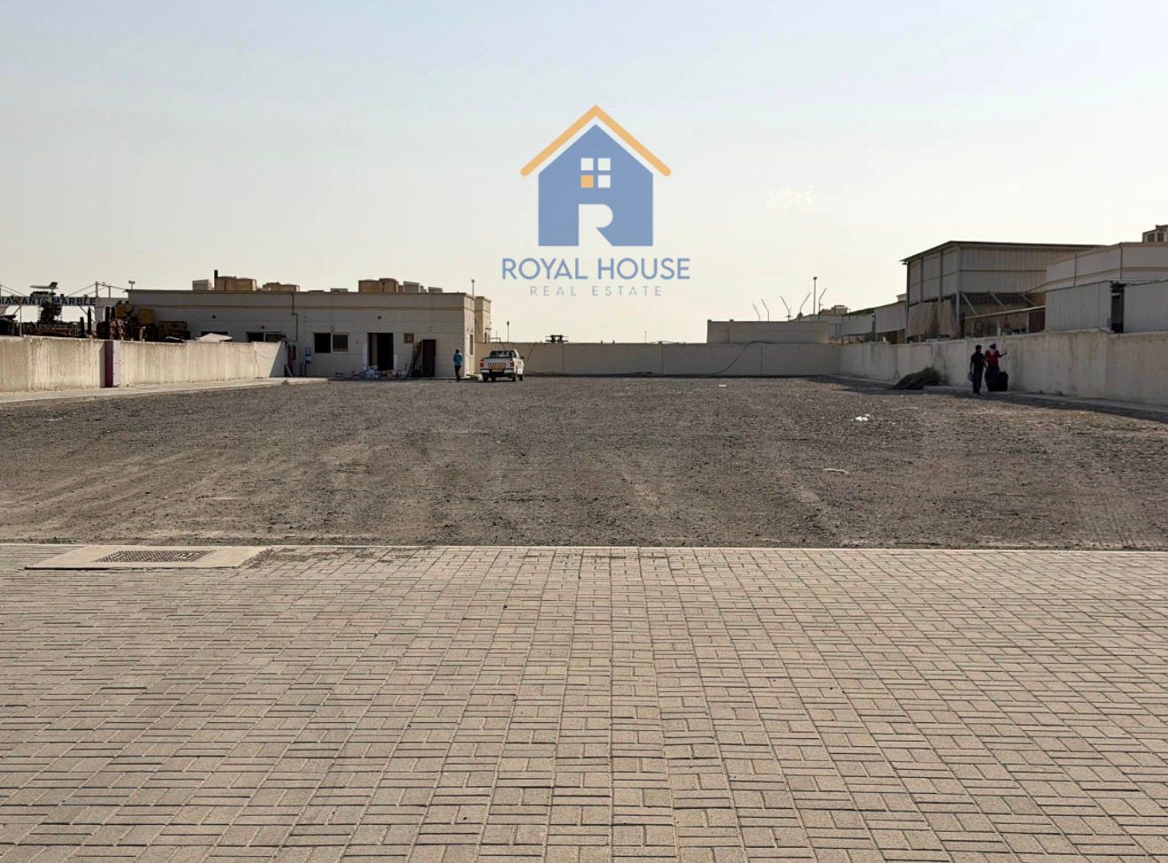 Spacious 34,000sqft Open yard in Sajaa