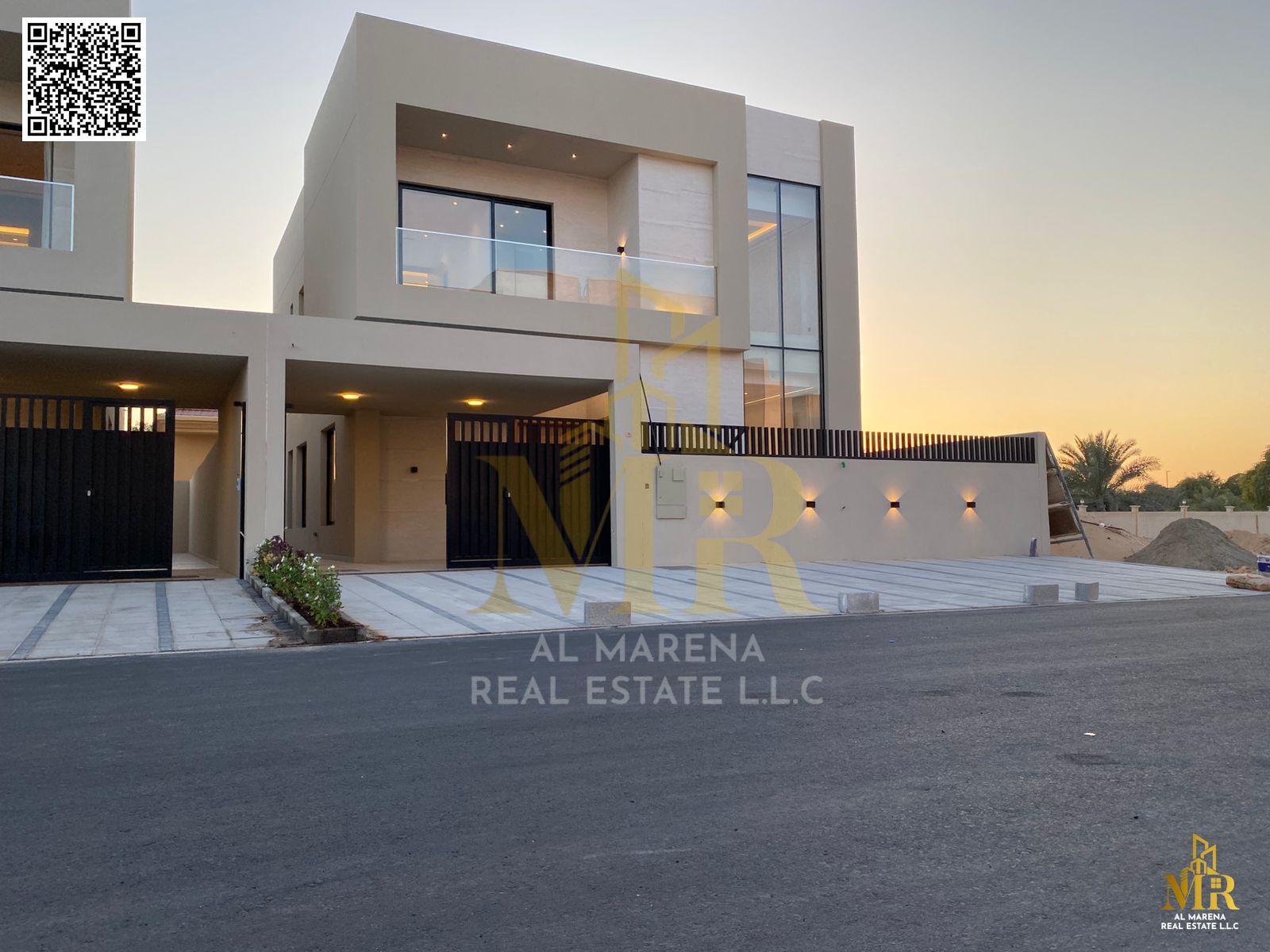 Own a super modern villa in a prime location with 18m setback, 5 master bedrooms, luxury finishes, central AC, ideal for premium living.