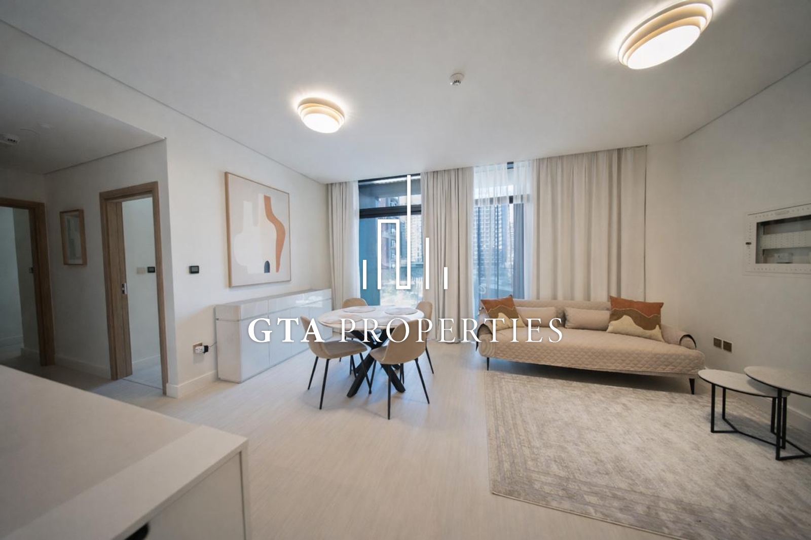Cozy | Burj Khalifa View | Semi Furnished