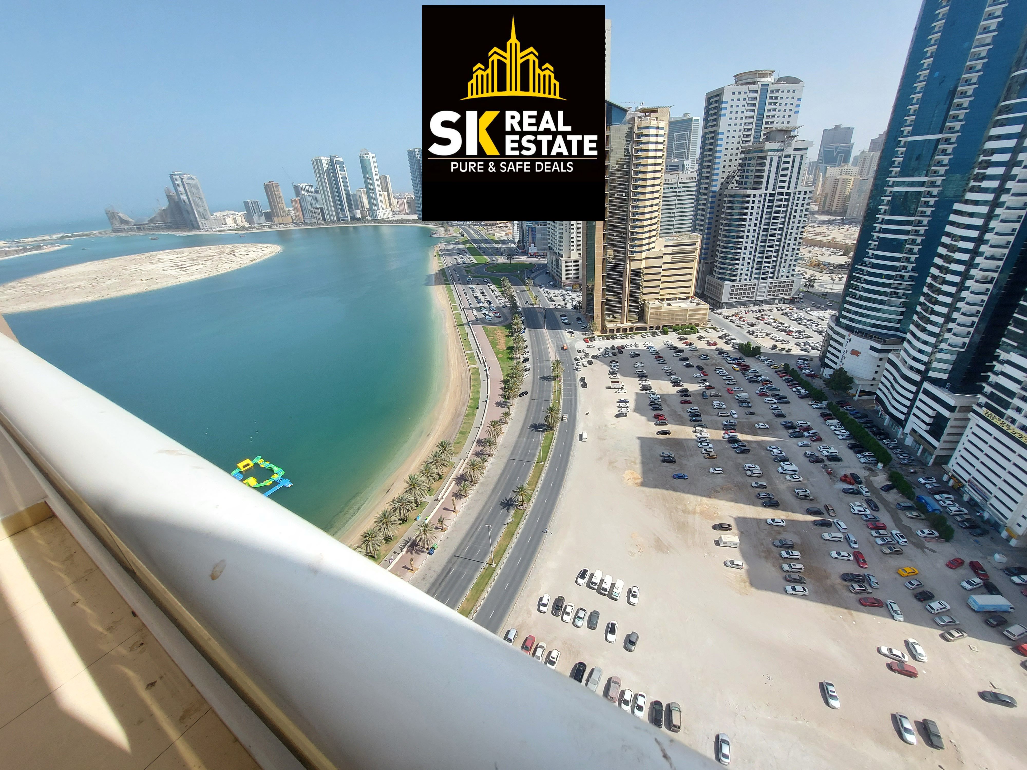 SEA VIEW 1 BHK _ AT PRIME LOCATION _ WITH PARKING FREE _ GYM SWIMMING POOL FREE _ ONLY AED 49000