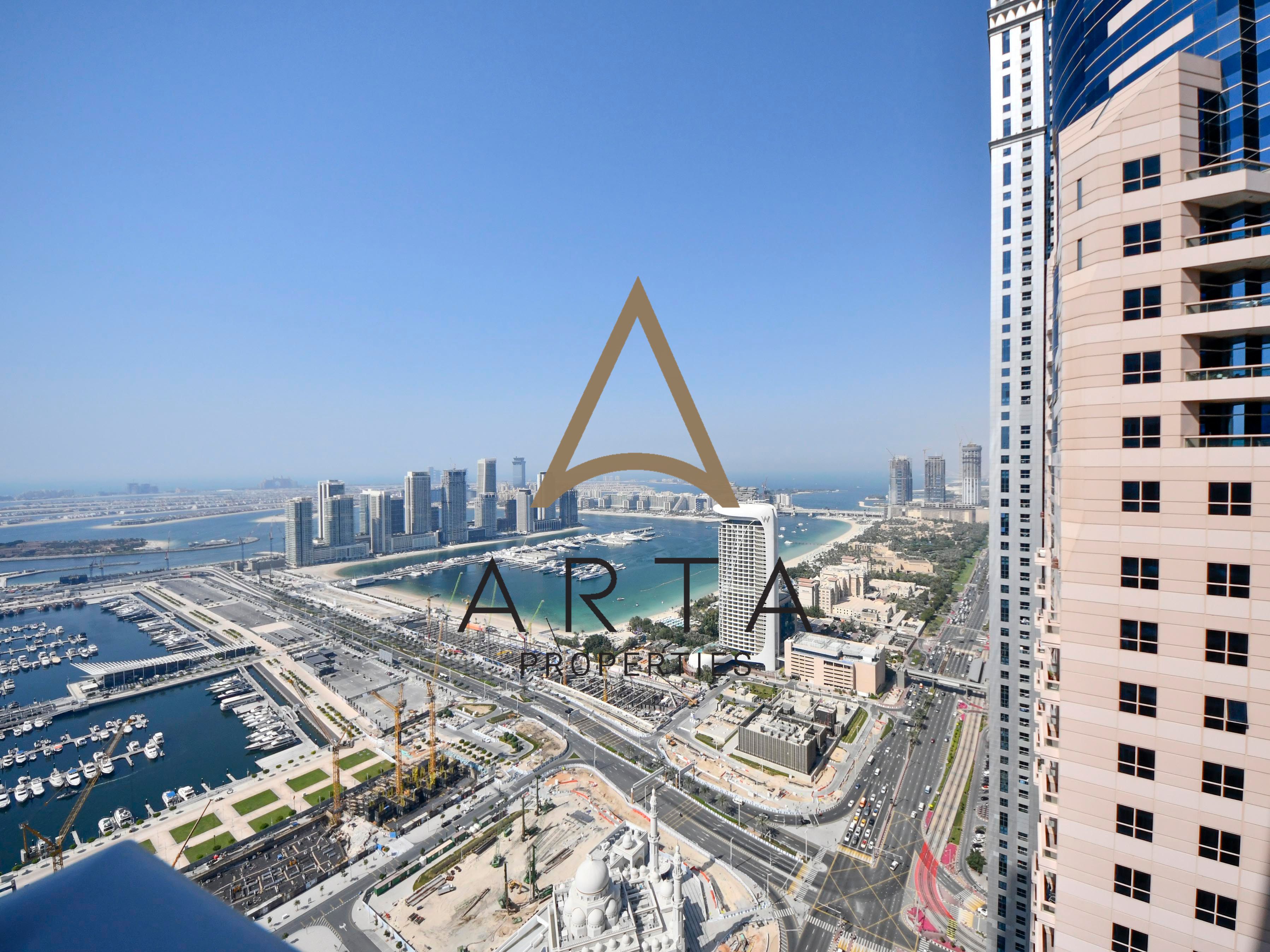 Full Sea And Palm View I Luxury Marina Living