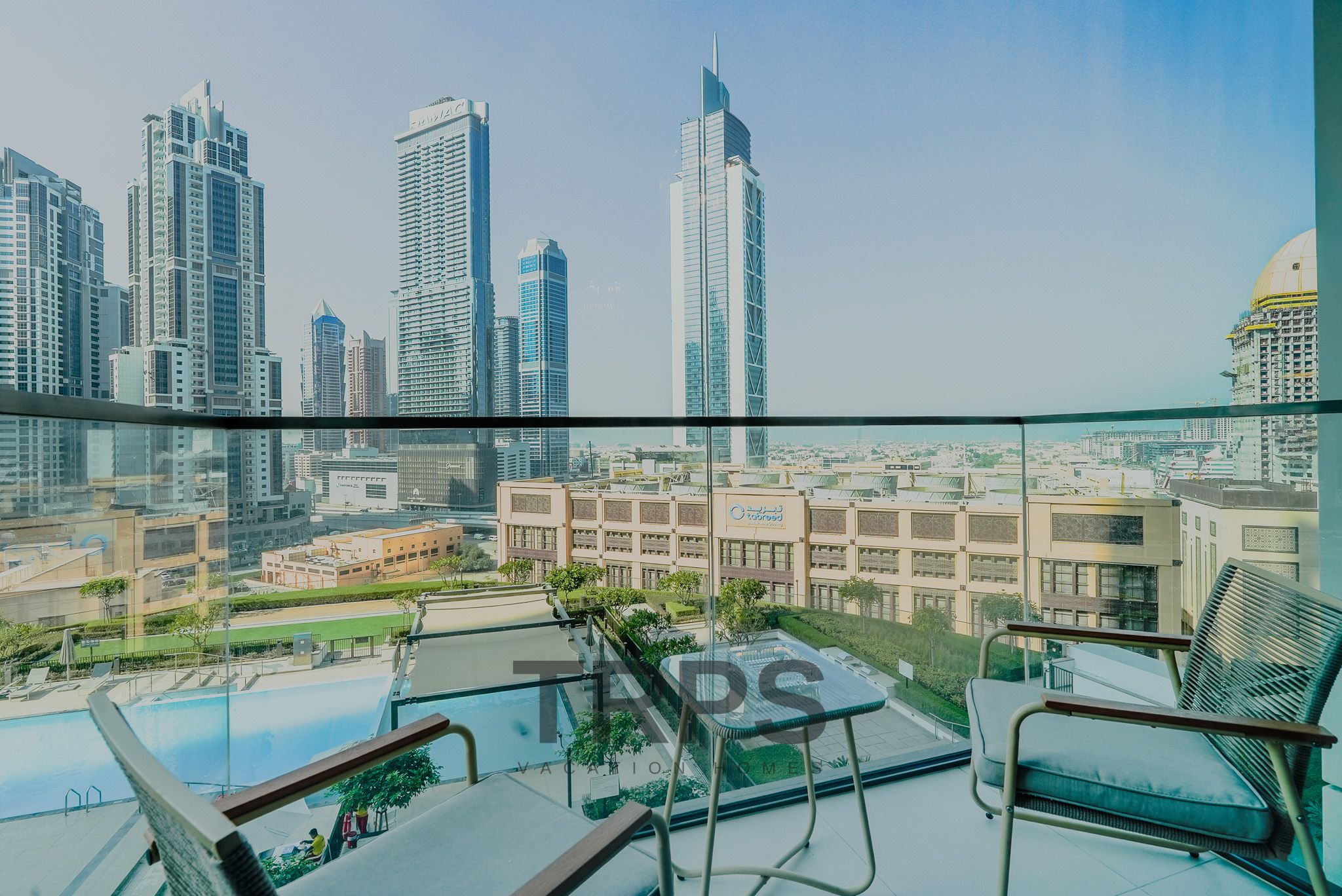 Skyline and Pool View | Furnished | Ready Unit!