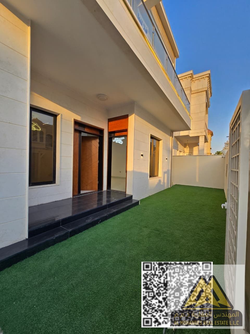 Villa for sale in Al Yasmeen area, Ajman, in a prime location directly opposite the mosque and close to all services and the Al Rahmaniya