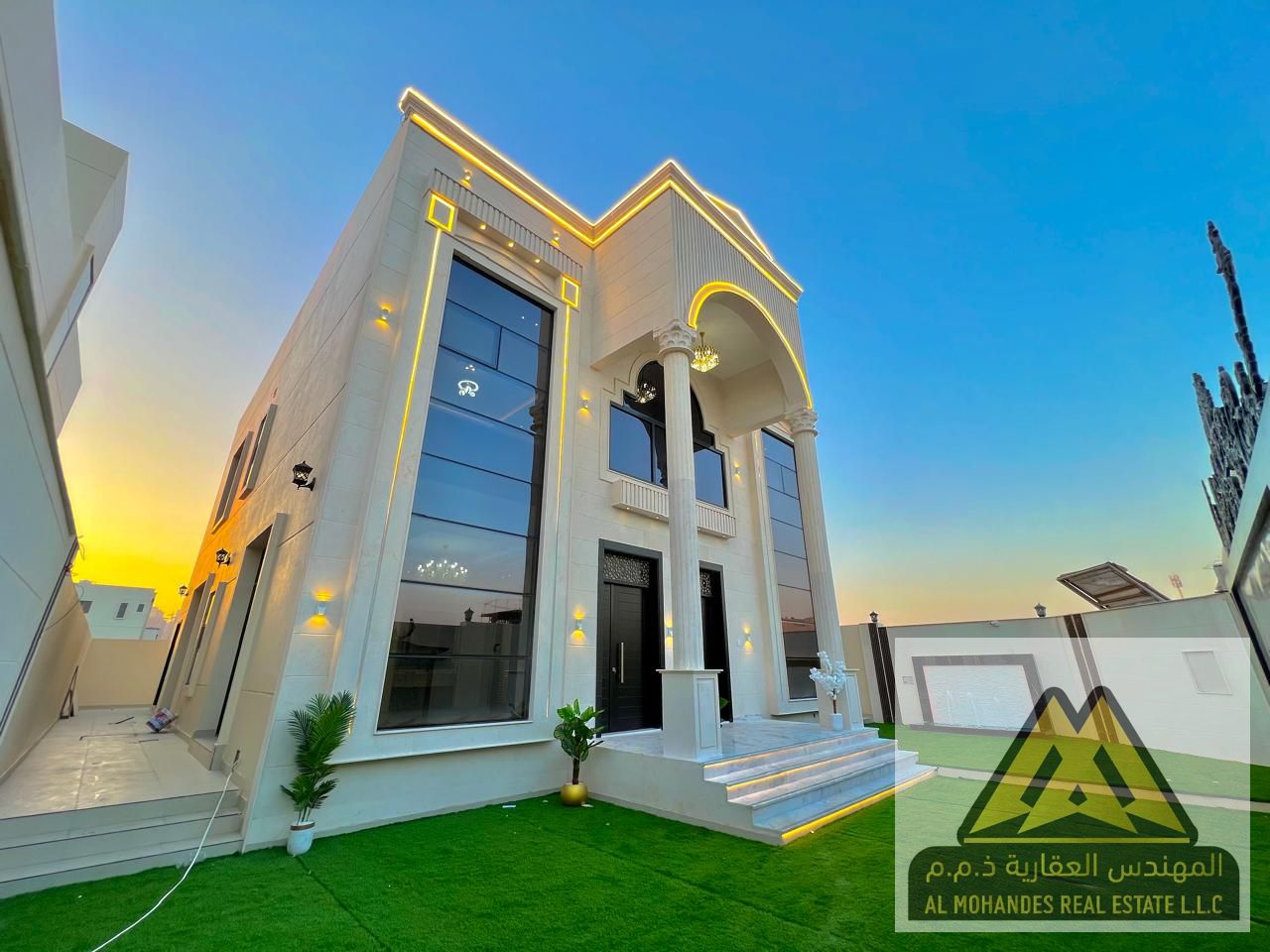 Classic Villa for Sale in Al Hilyo 2 – 5 Master Bedrooms, Modern Finishes, 4300 Sq. Ft. , AED 2.5M Including Registration & Freehold