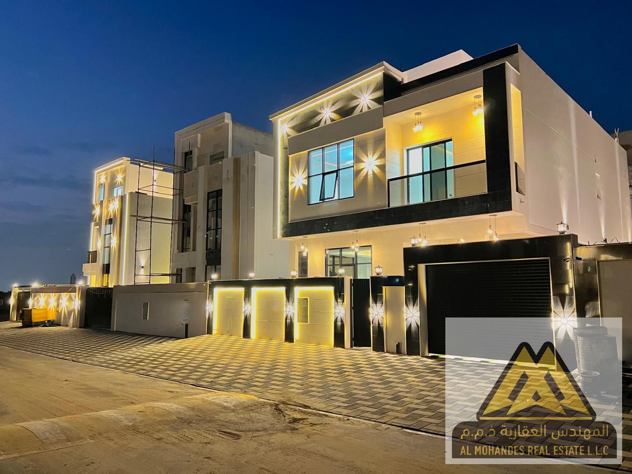 European-Style Villa for Sale in Al Hilyo 2 – 6 Master Bedrooms, Personal Finishes, 4000 Sq. Ft. , AED 2.03M Including Registration & Freehold