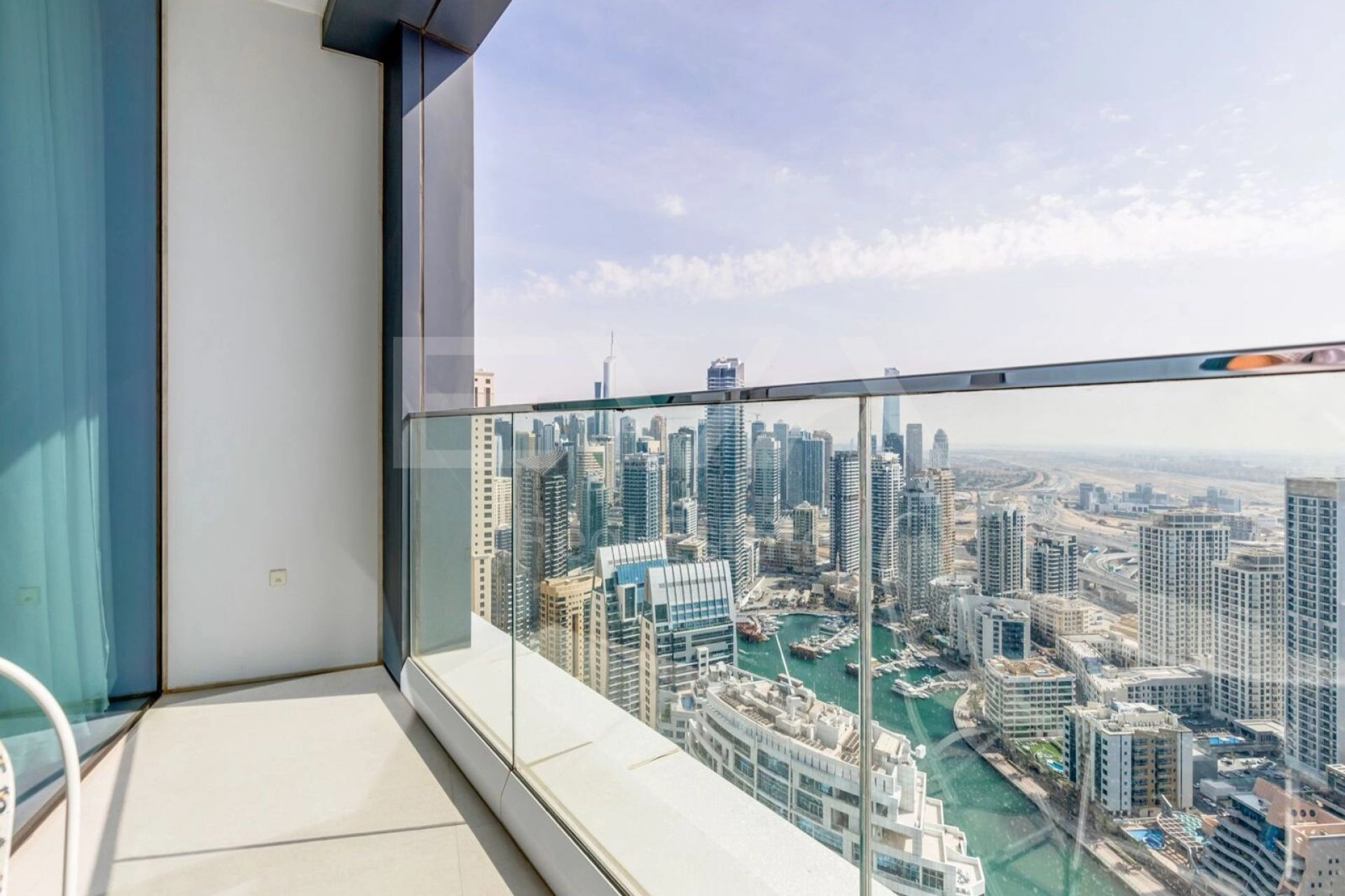 High Floor | Furnished without Bills | Marina View